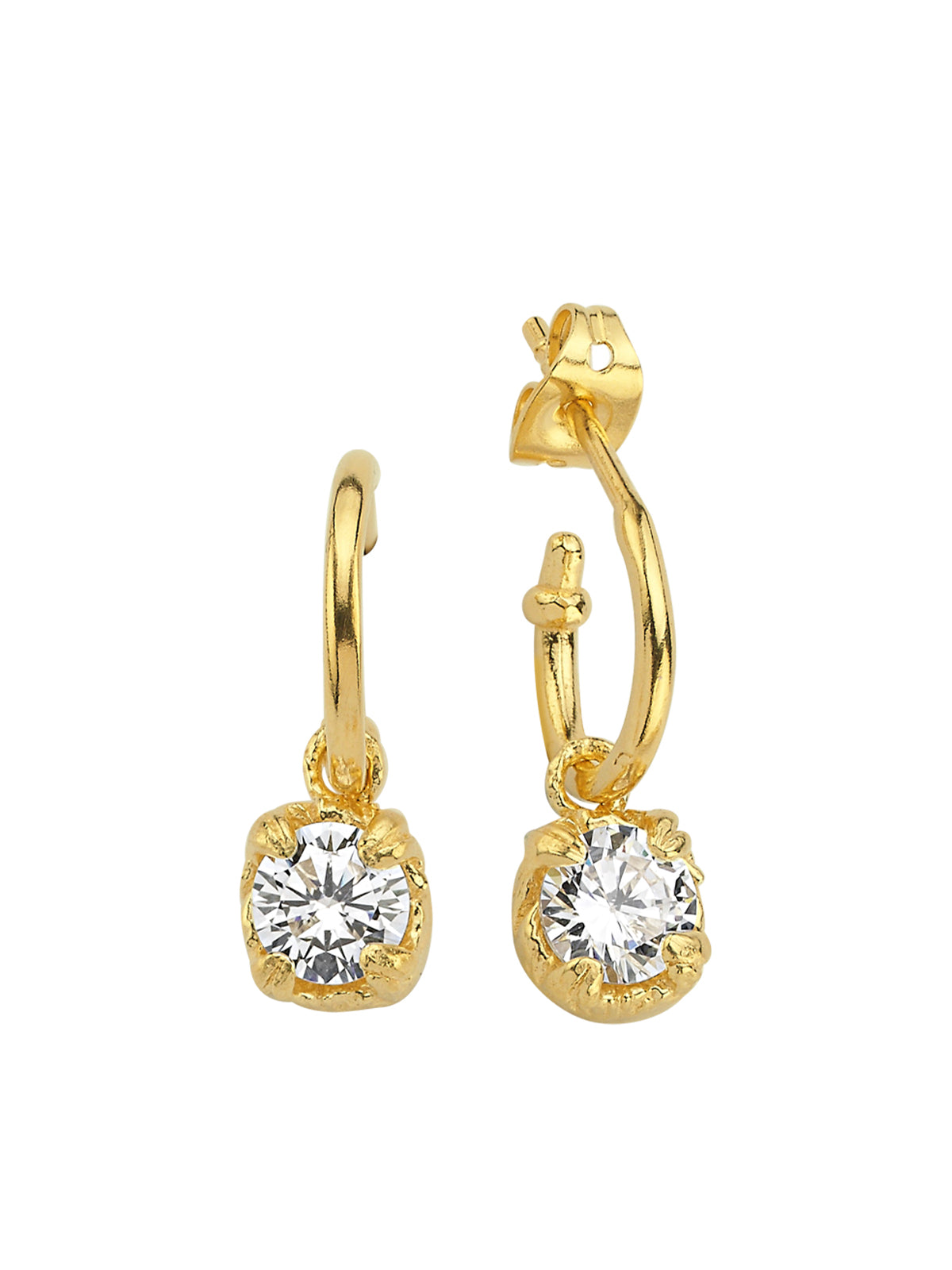 Bodhita - DIAMOND HOOP KÜPE