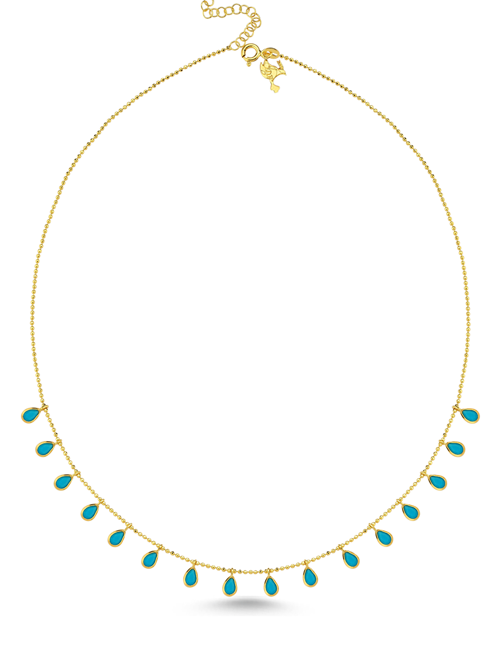 Bodhita - SOLARIS TURQUOISE ANKLET