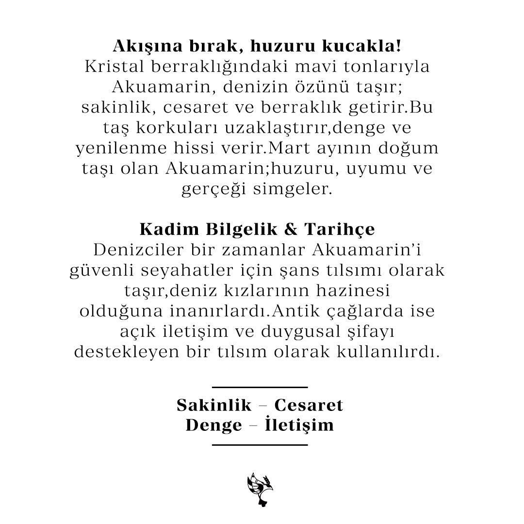 Bodhita - AQUAMARINE KOLYE