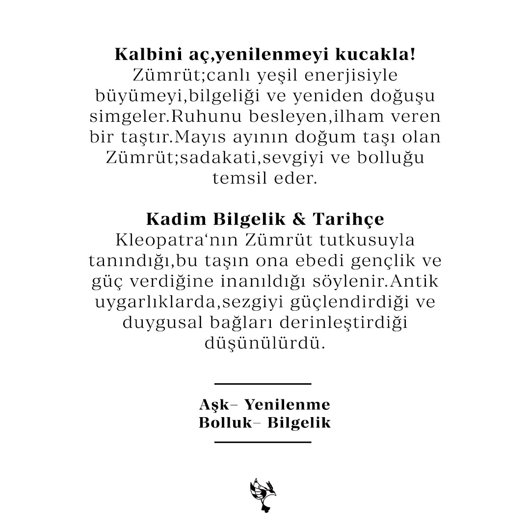 Bodhita - EMERALD KOLYE UCU