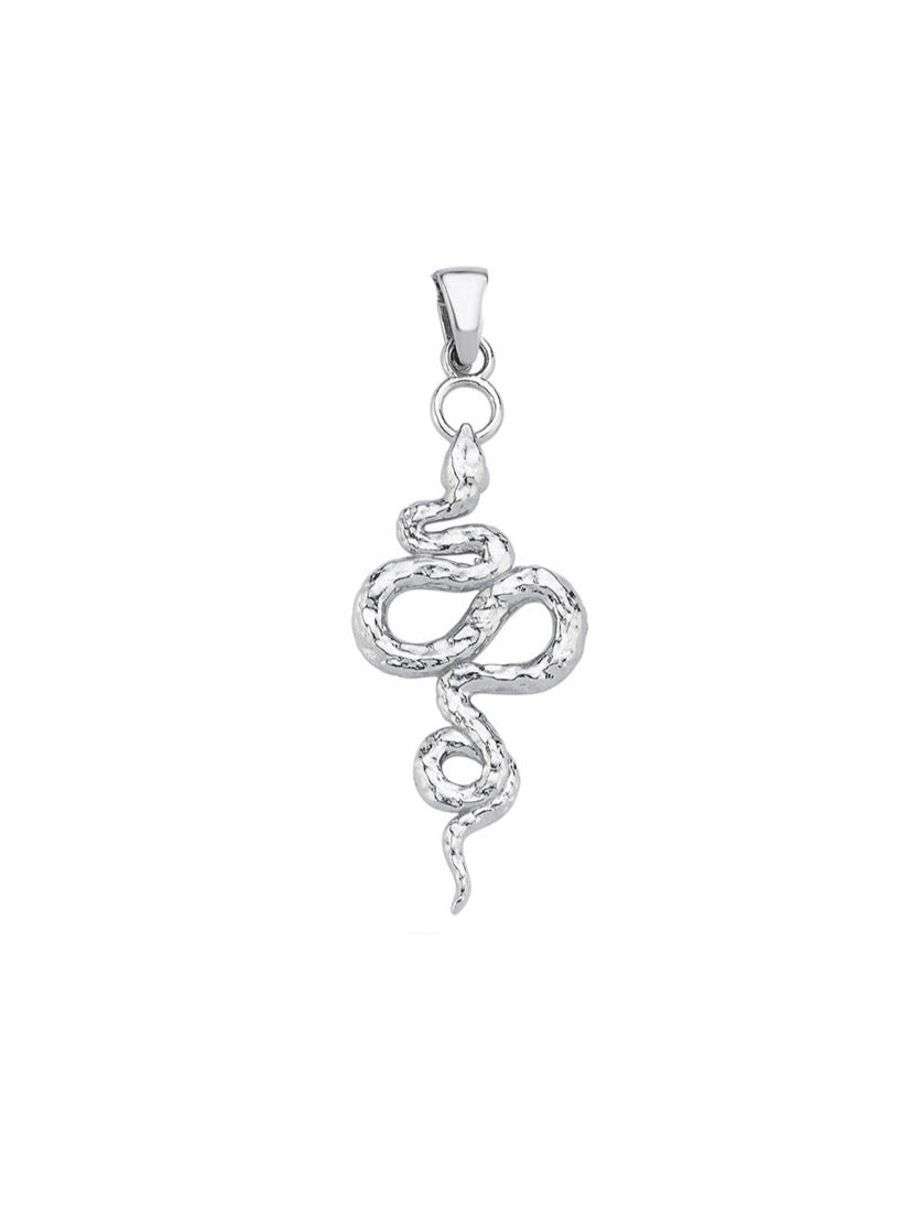 Bodhita - LITTLE NAGA SILVER PENDANT