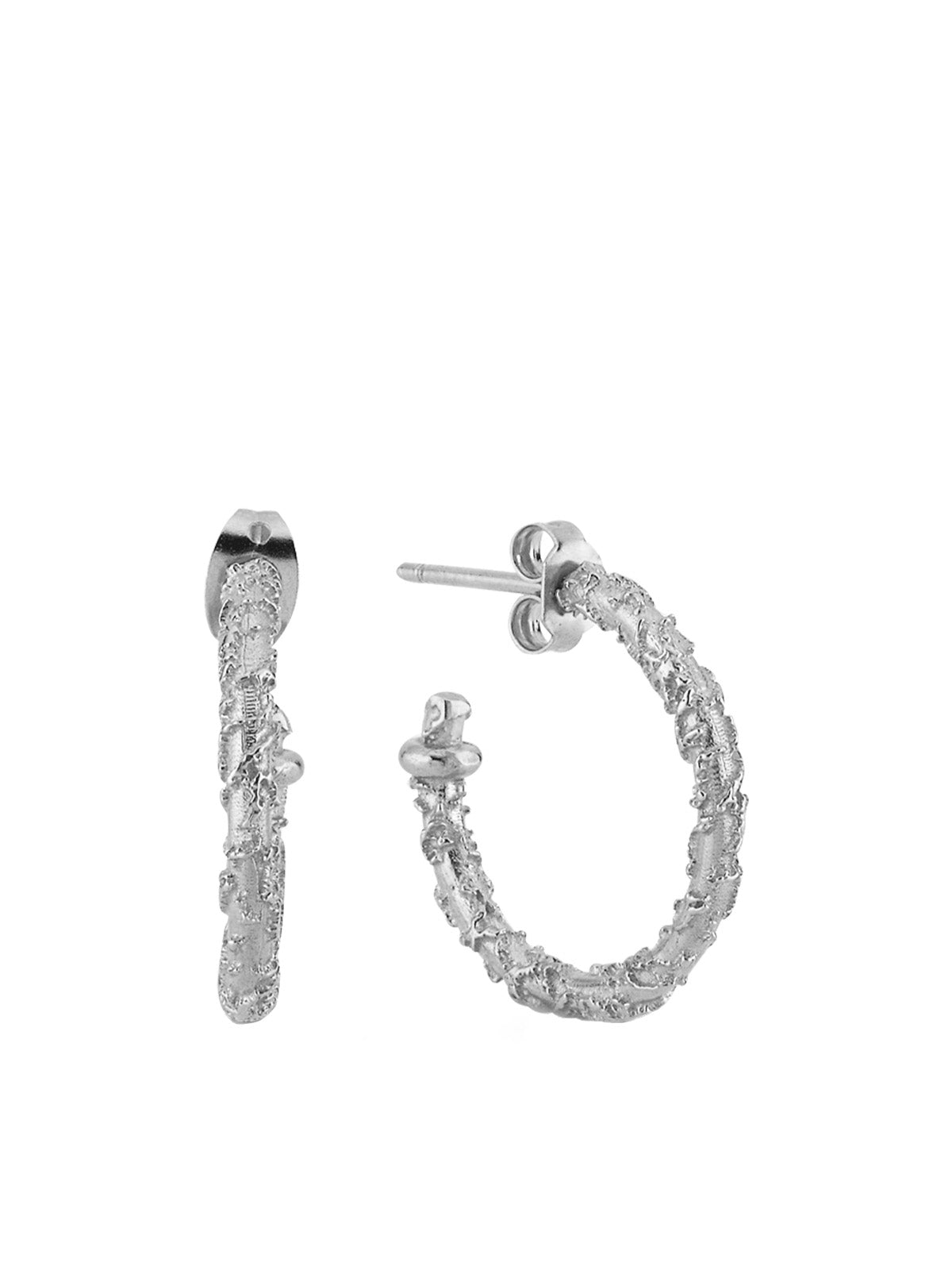 Bodhita - LITTLE SOIL SILVER EARRINGS