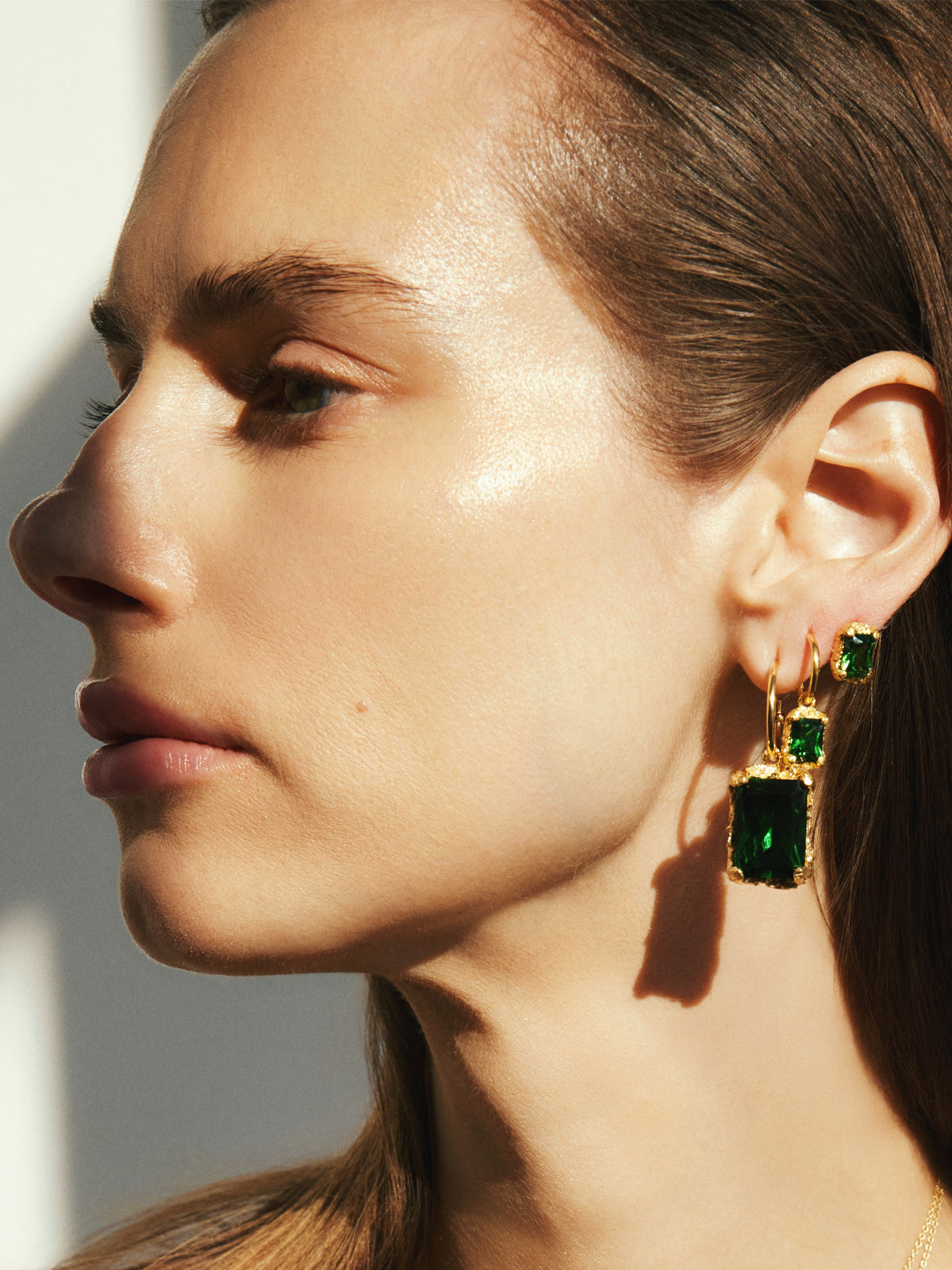 Bodhita - EMERALD EARRINGS
