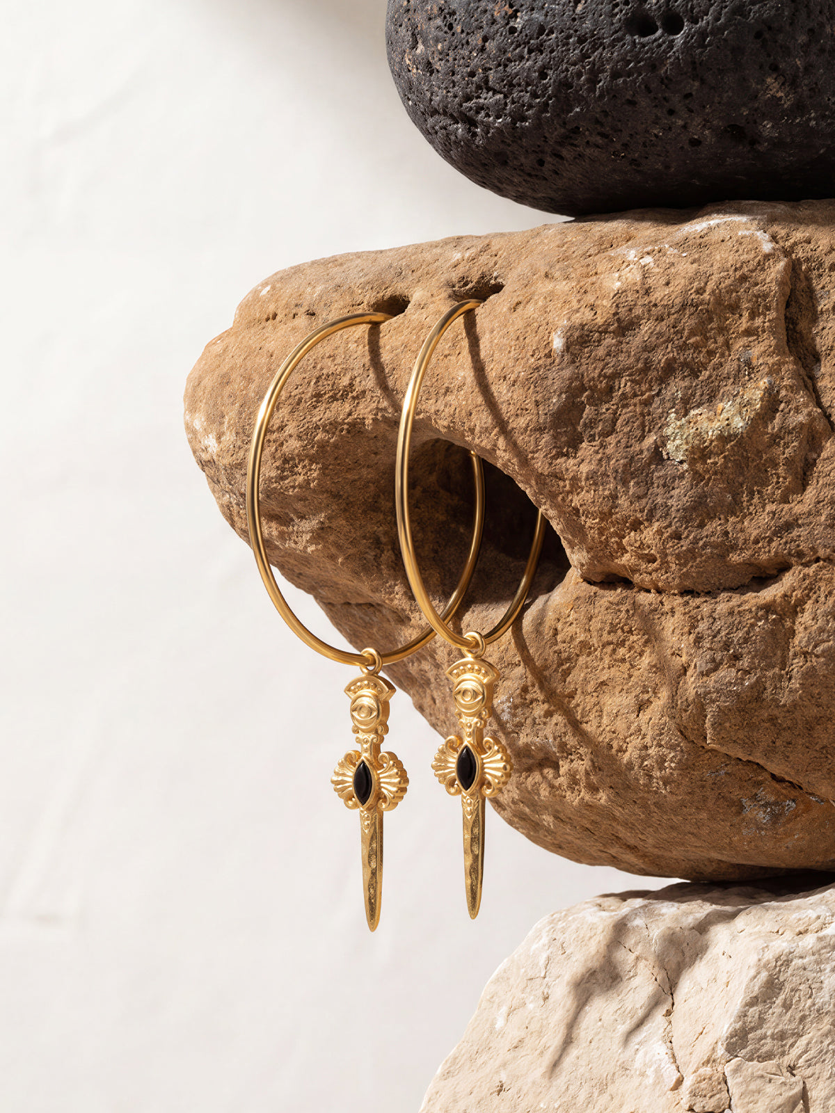 ESPADA EARRING - GRANDE HOOP 