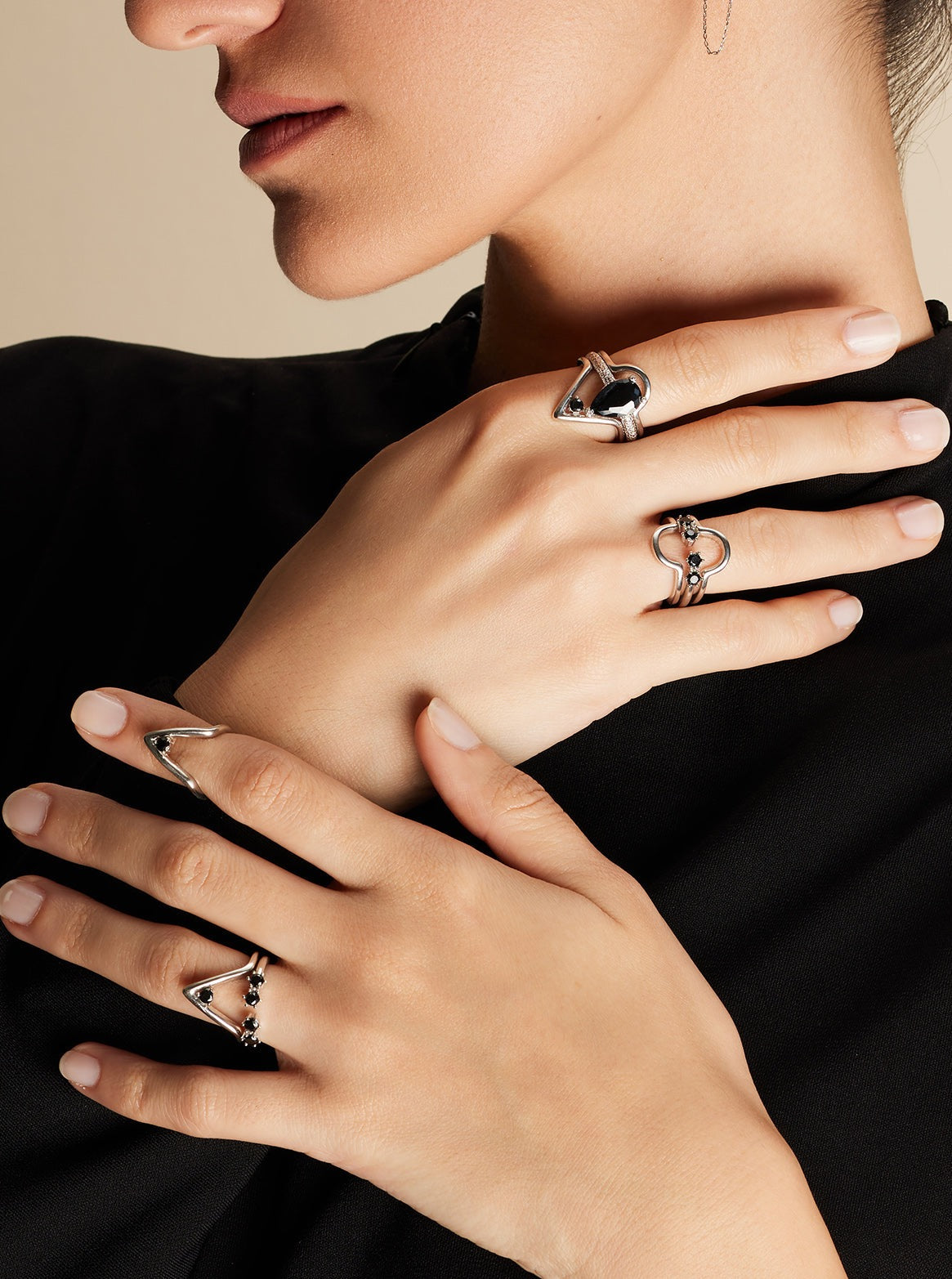 Bodhita - DARIA SILVER RING