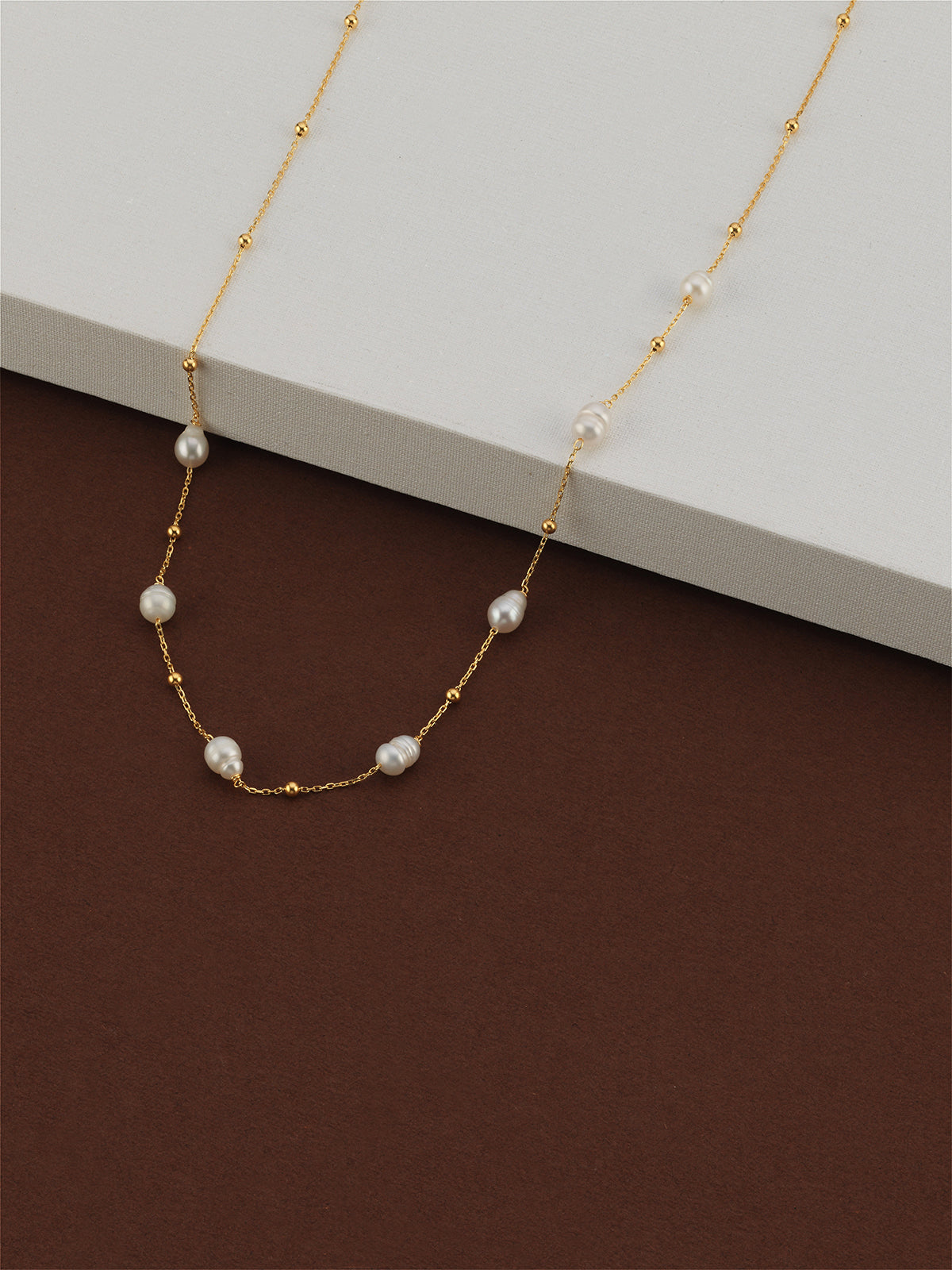 Bodhita - PEARL BALL NECKLACE