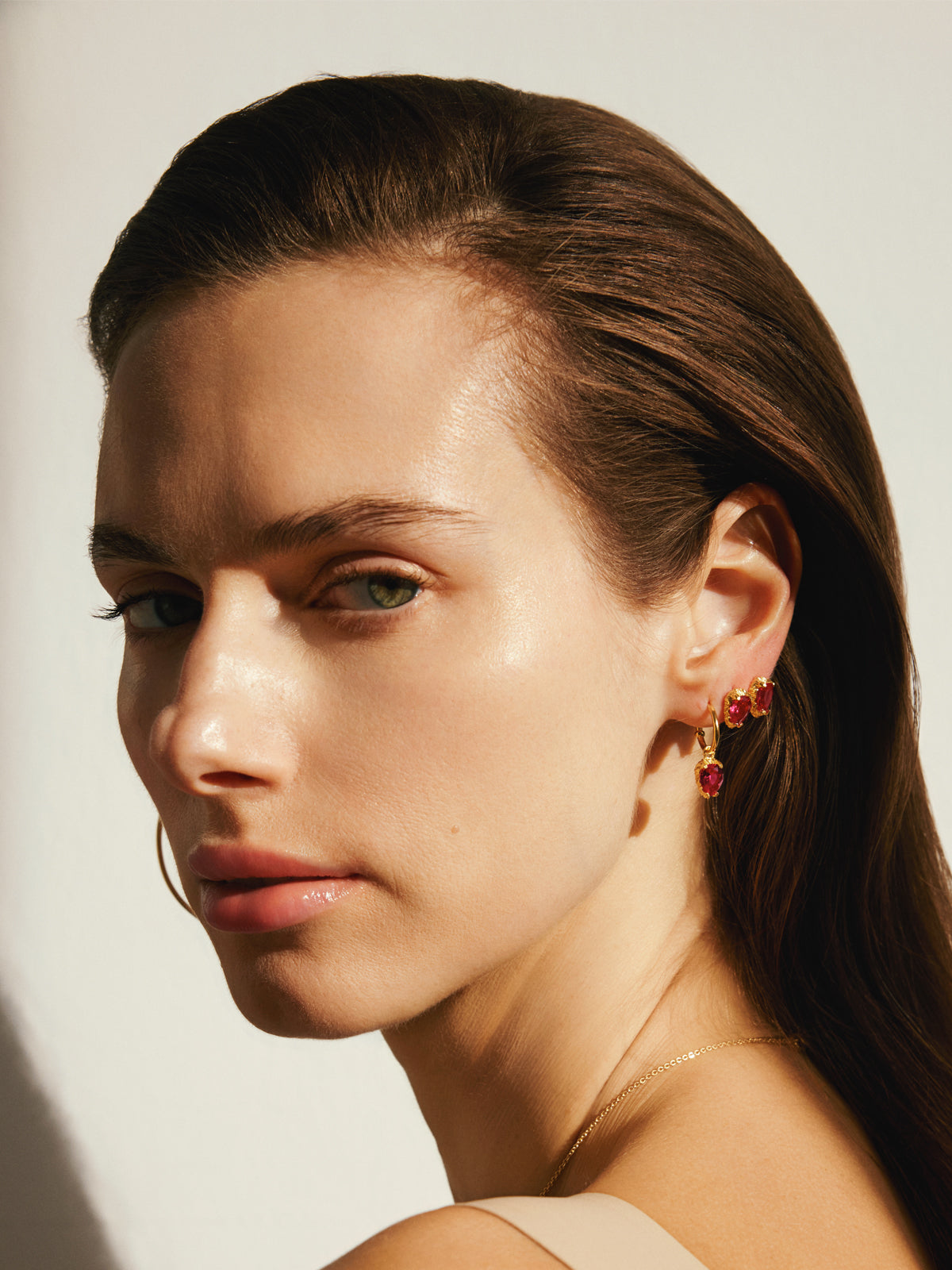 Bodhita - RUBY EARRINGS