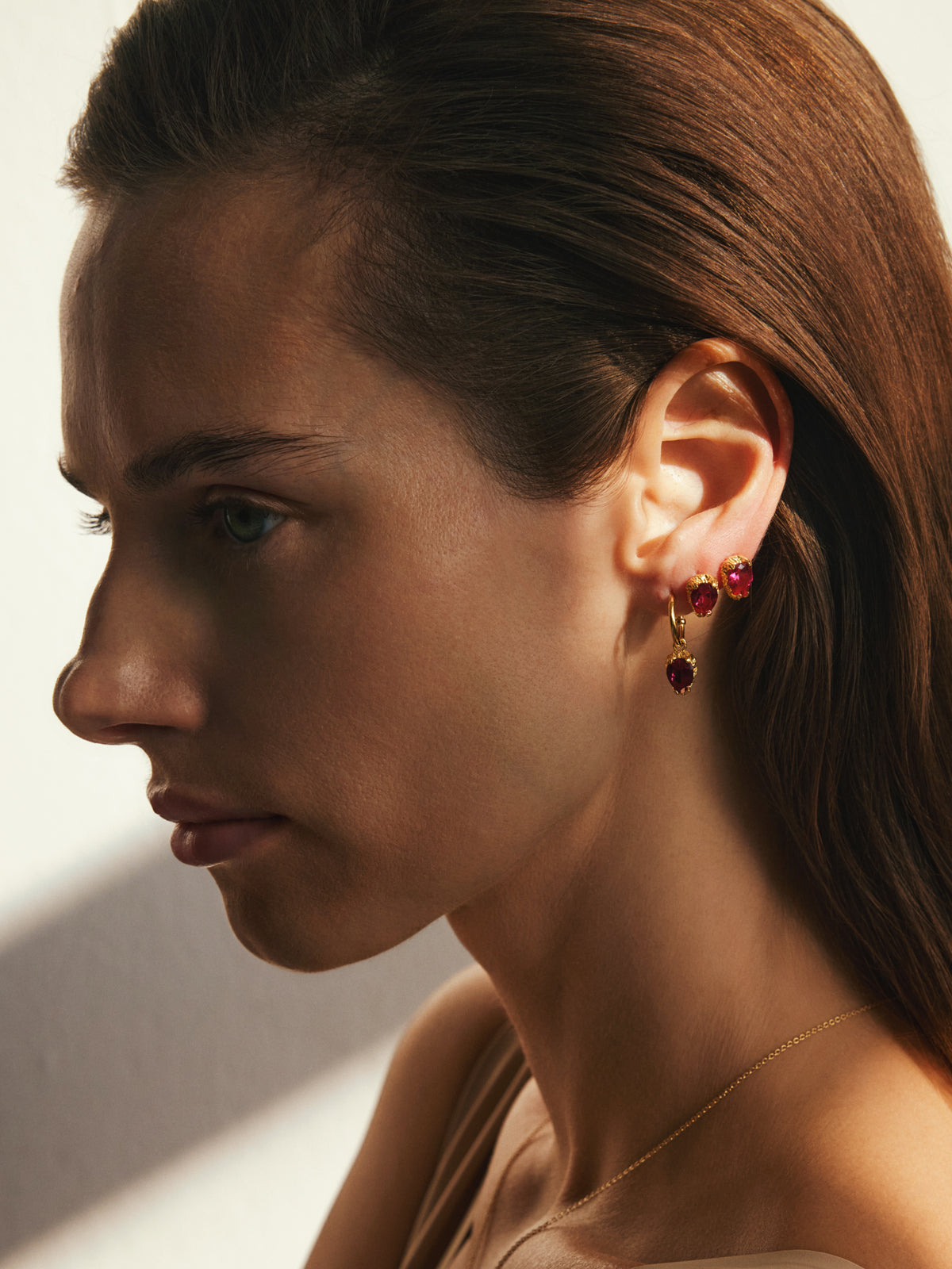 Bodhita - RUBY EARRINGS