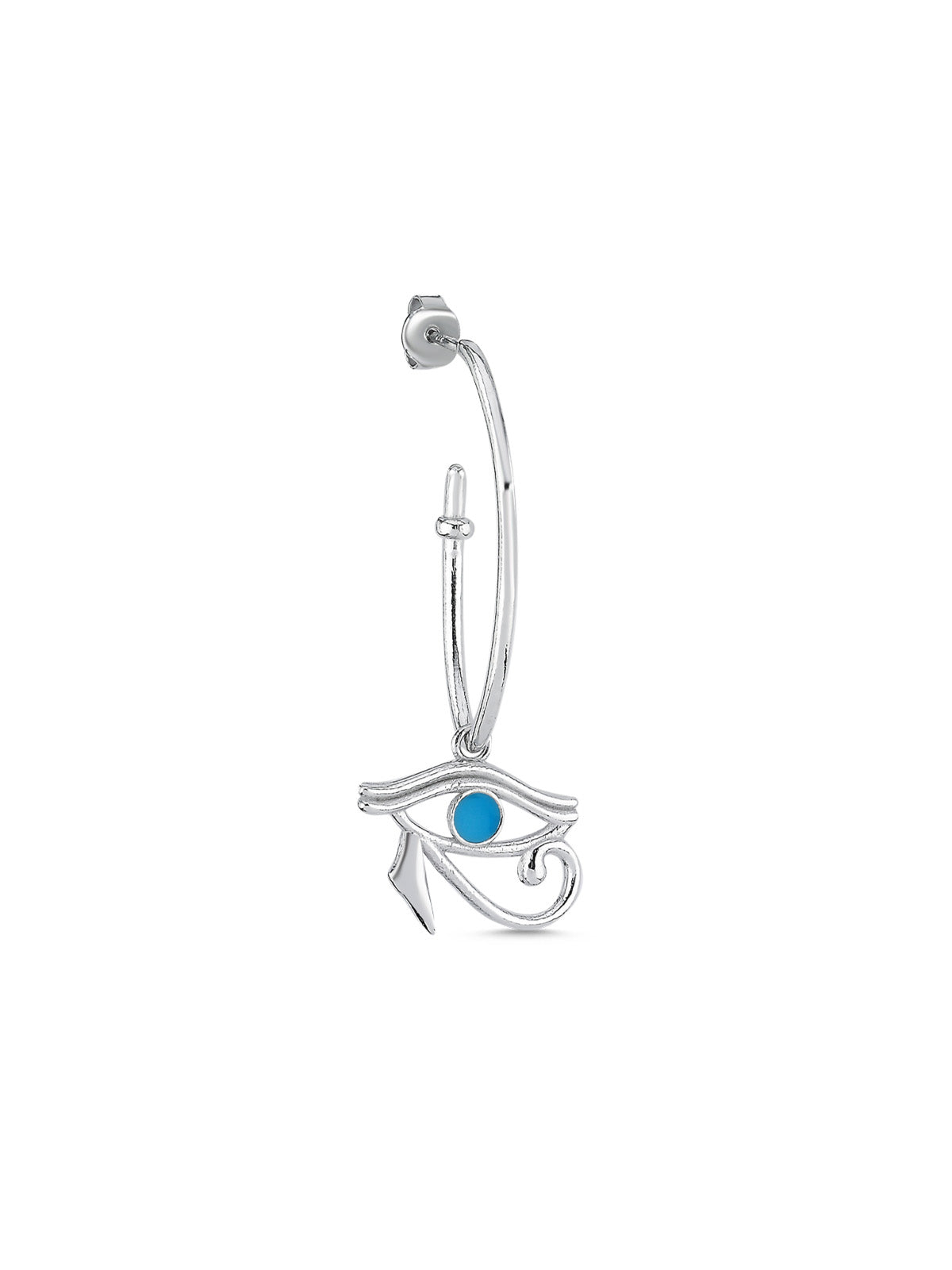 Bodhita - HORUS SILVER EARRINGS