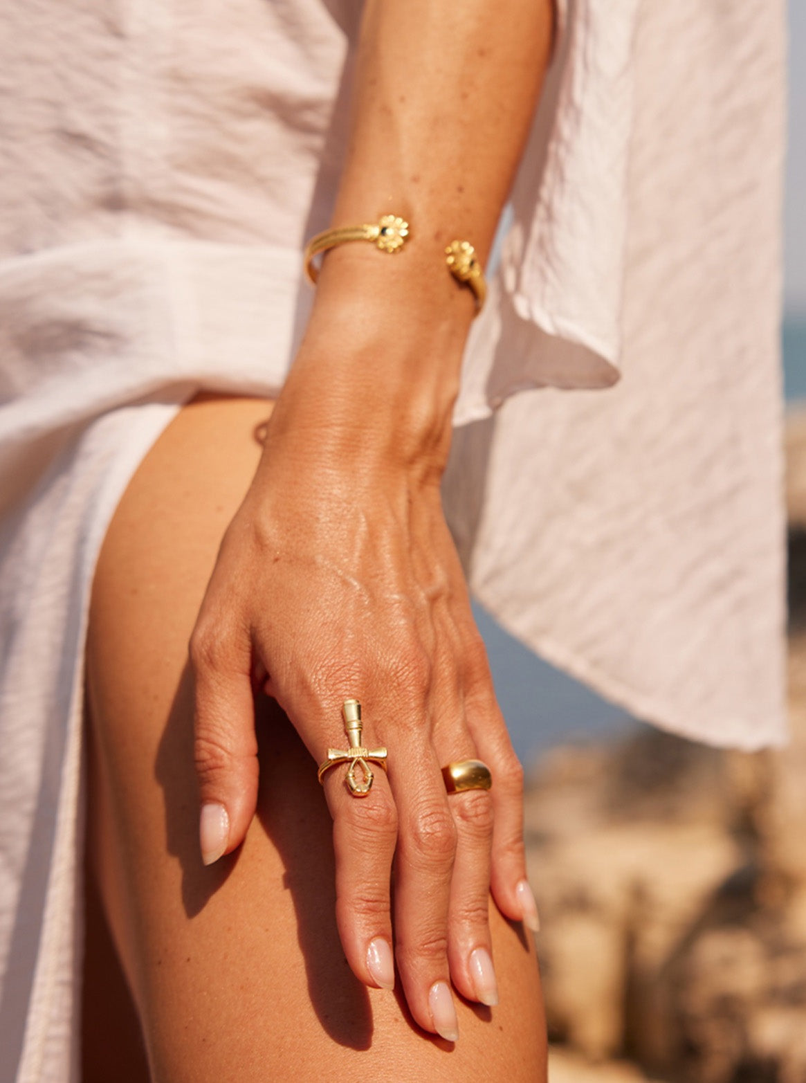 Bodhita - ANKH RING