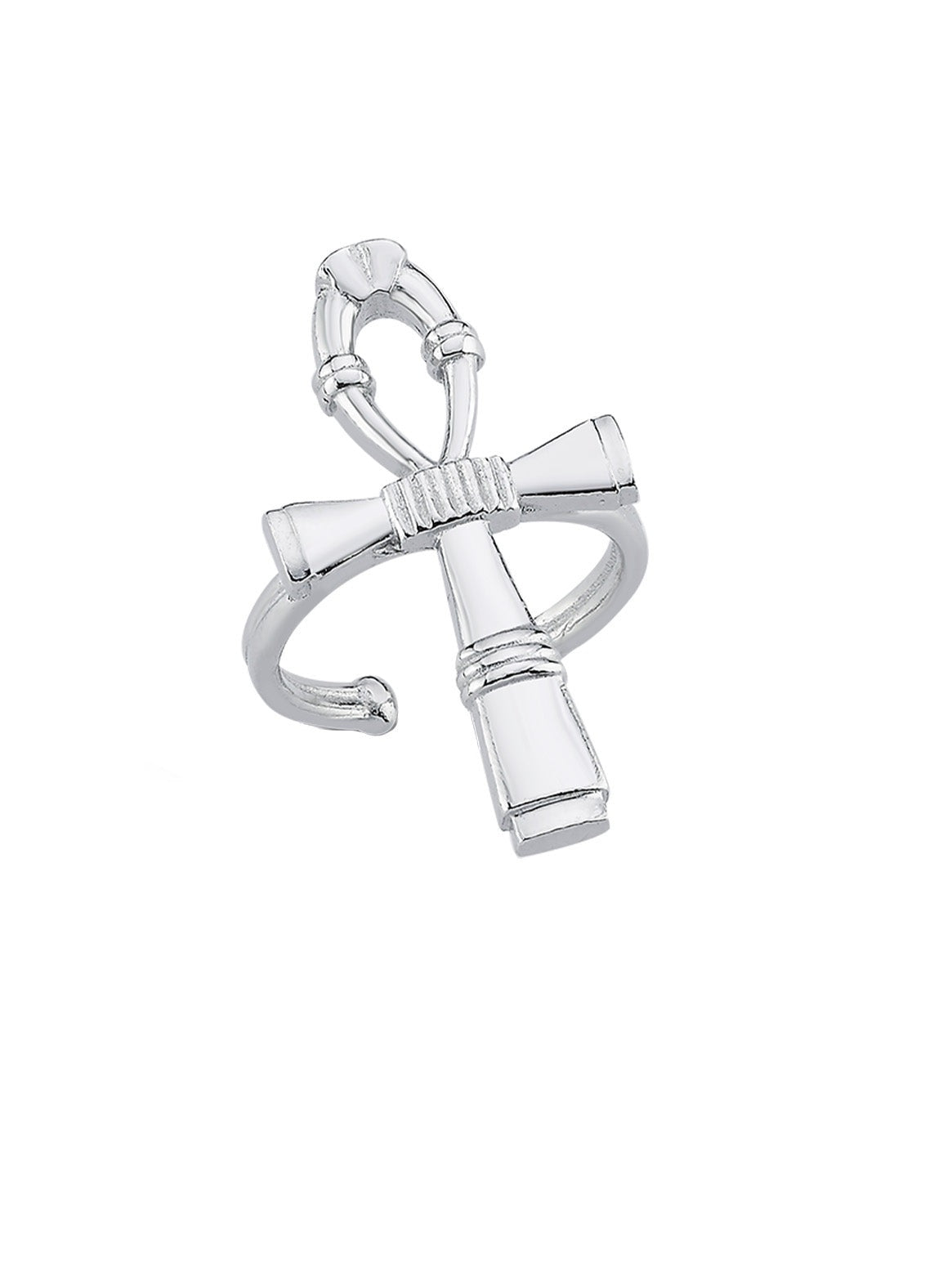 Bodhita - ANKH SILVER RING