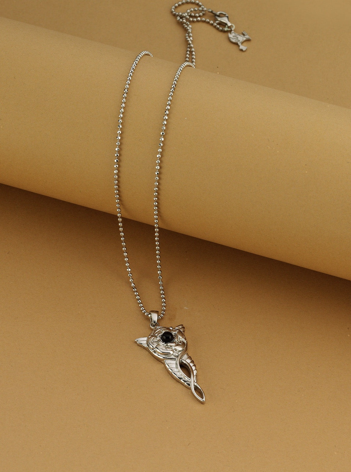 Bodhita - COSMIC ROSE SILVER NECKLACE
