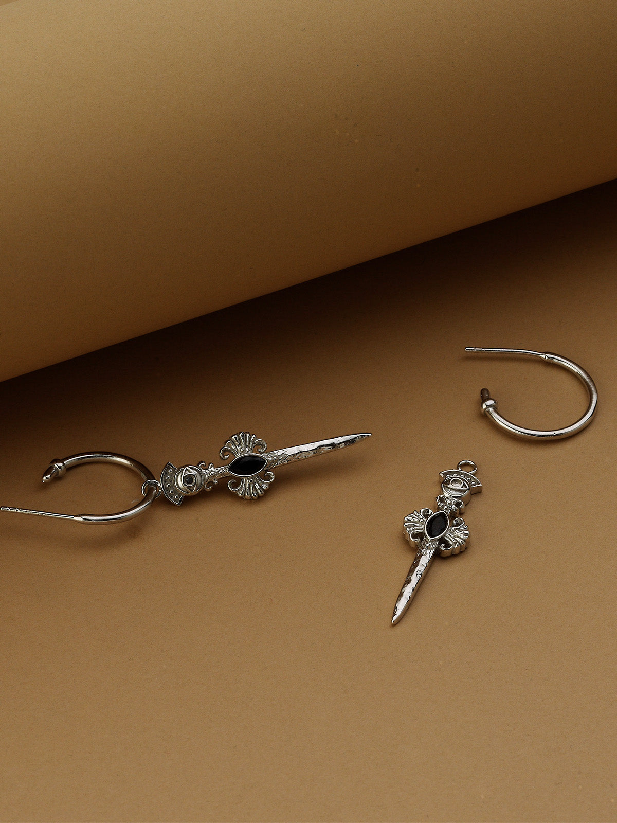 Bodhita - ESPADA SILVER EARRINGS