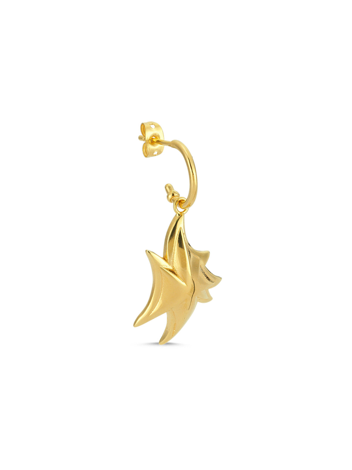 Bodhita - FLAME HOOP EARRINGS