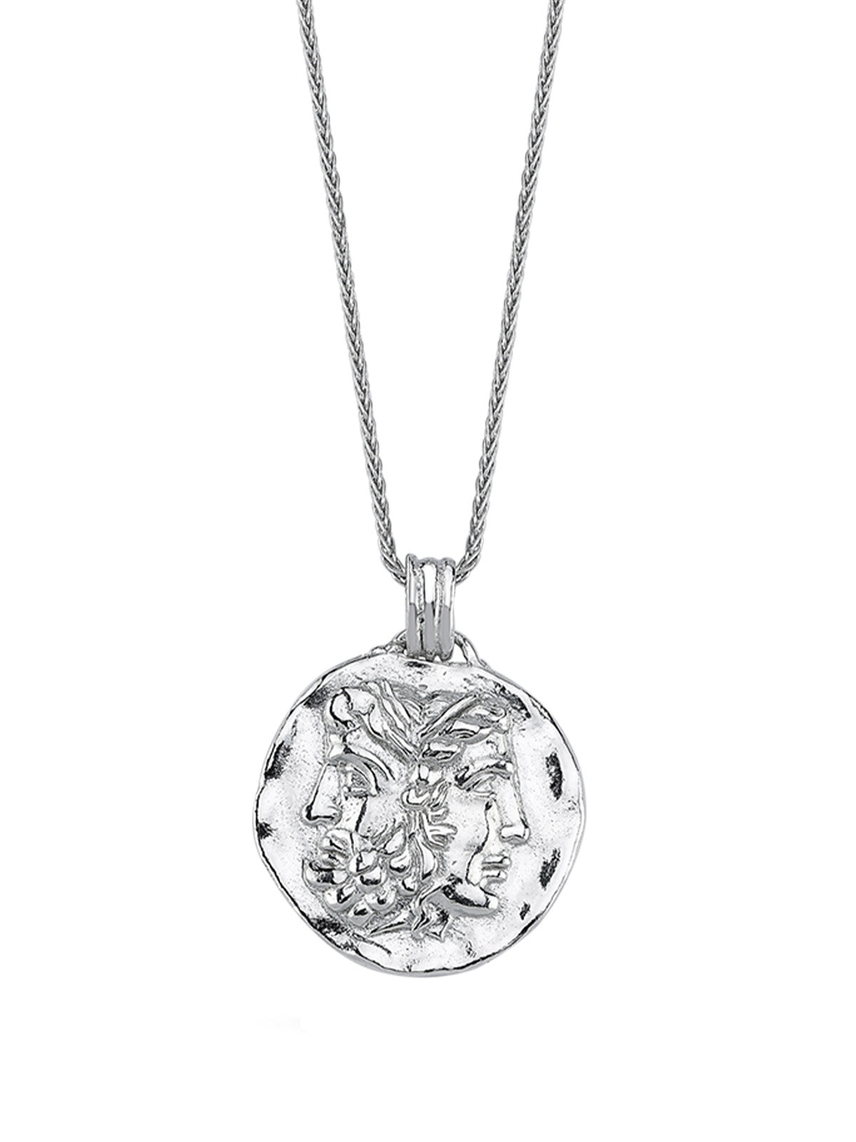 Bodhita - JANUS SILVER NECKLACE