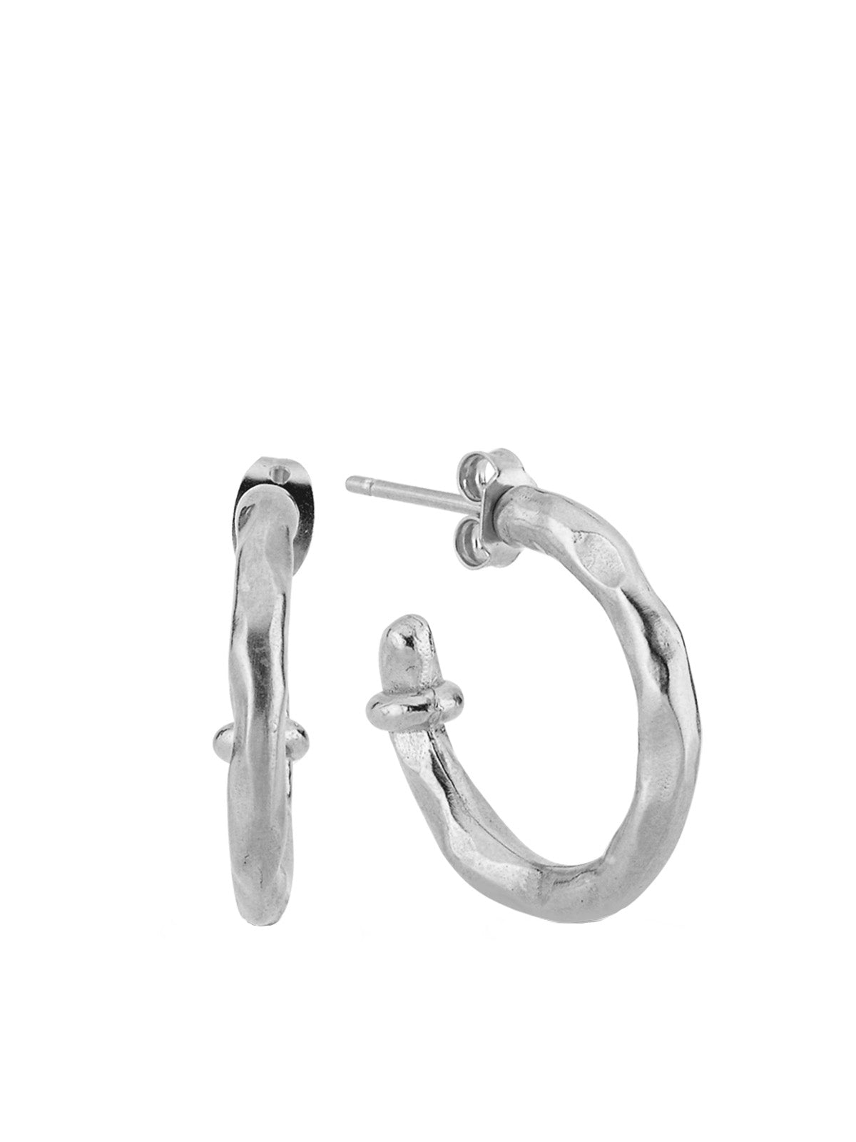 Bodhita - LITTLE FLOW SILVER EARRINGS