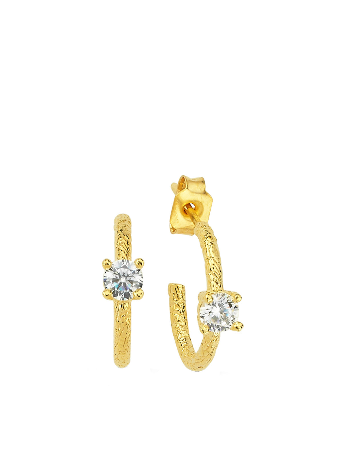 Bodhita - LITTLE MOKSHA WHITE EARRINGS