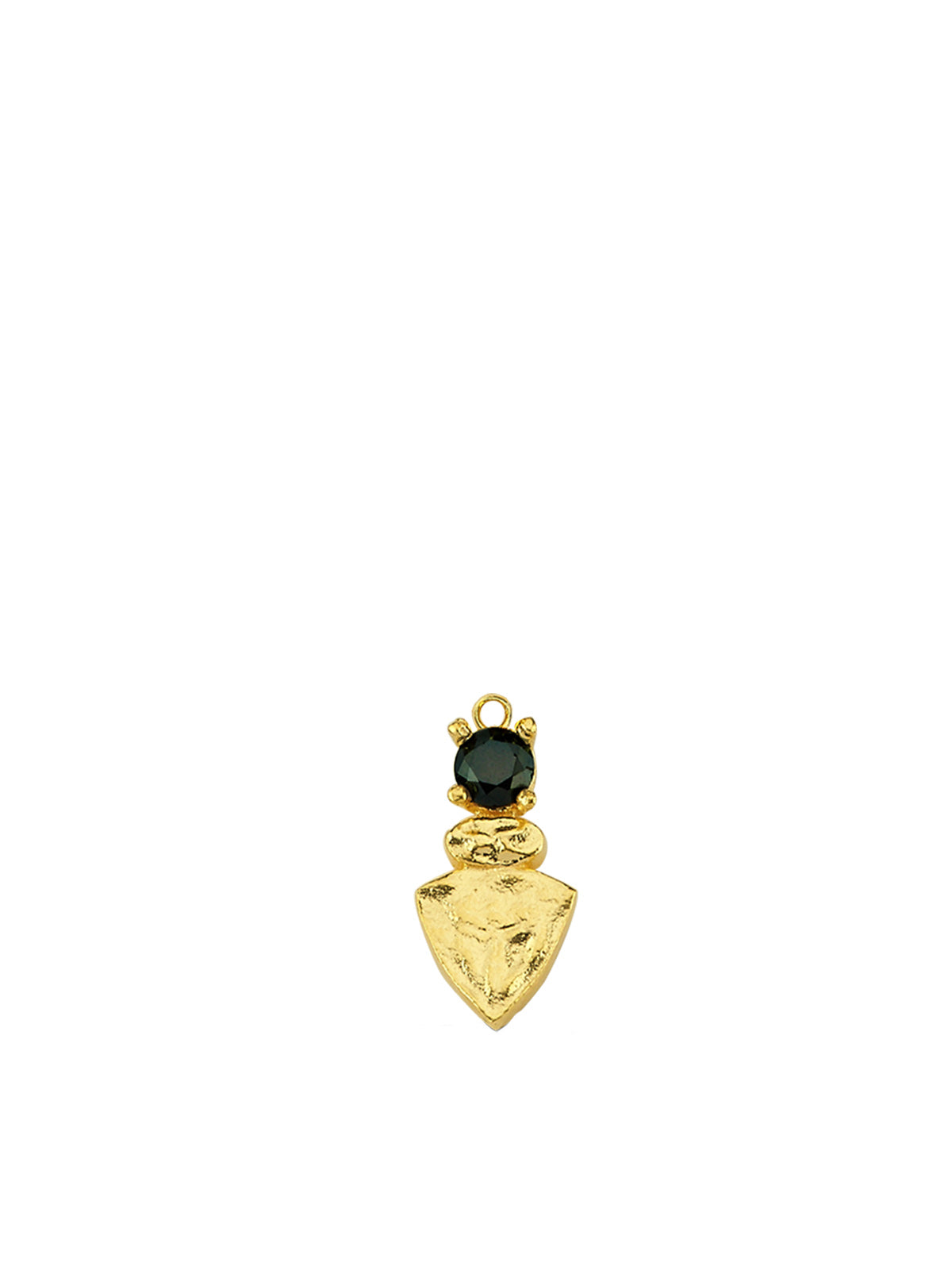 Bodhita - NADIA BLACK EARRINGS PENDANT