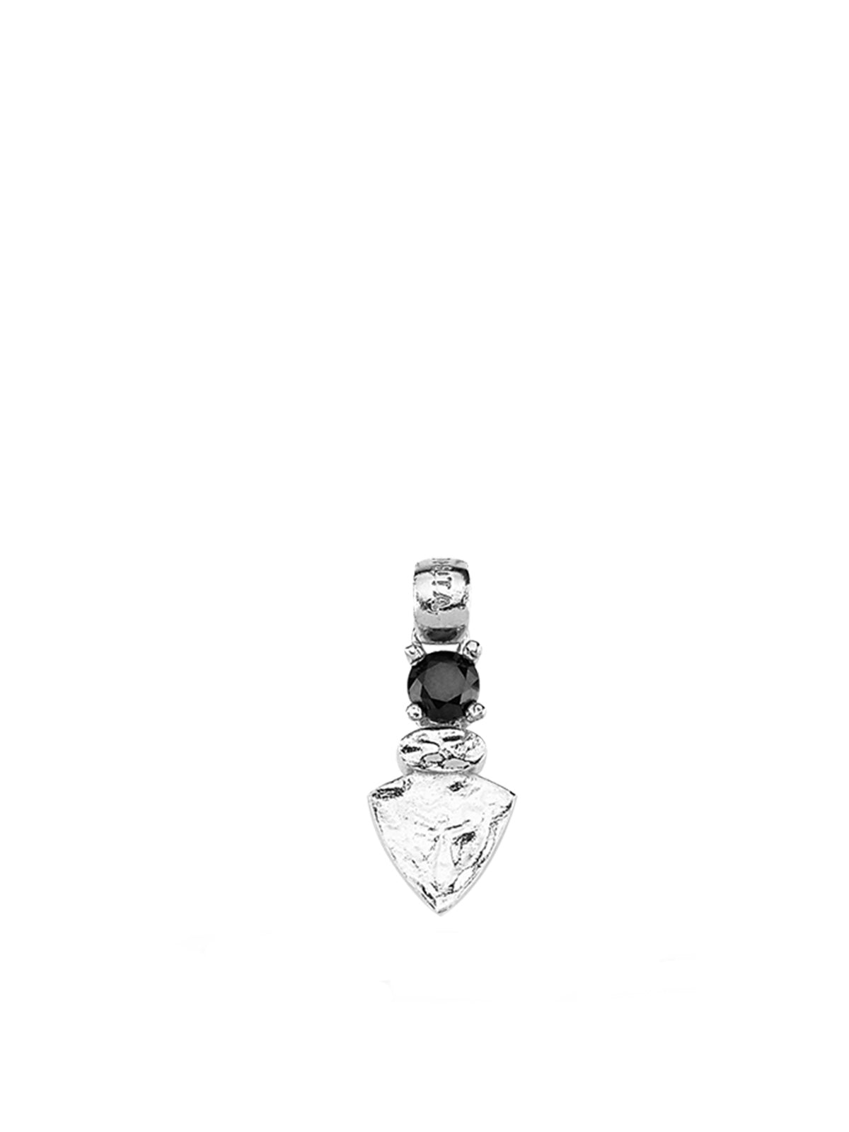 Bodhita - NADIA BLACK SILVER PENDANT