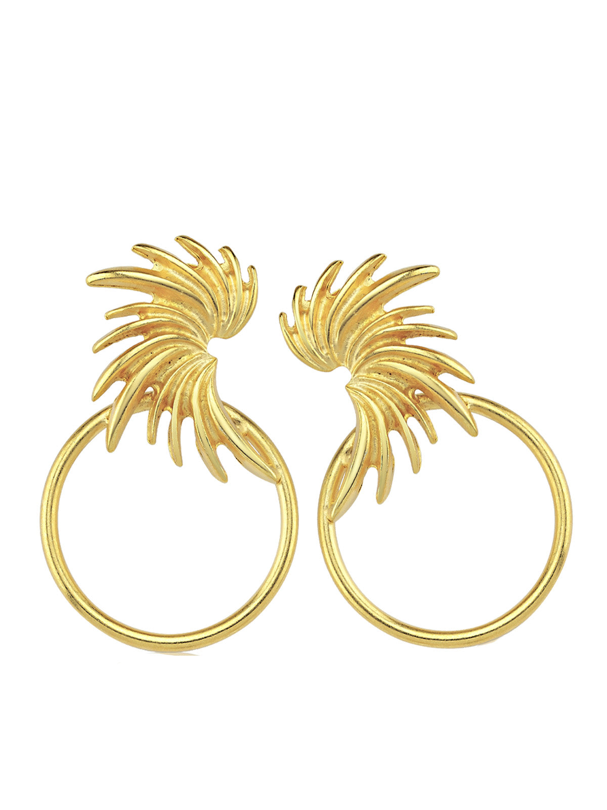 Bodhita - VINGE CIRCLE EARRINGS