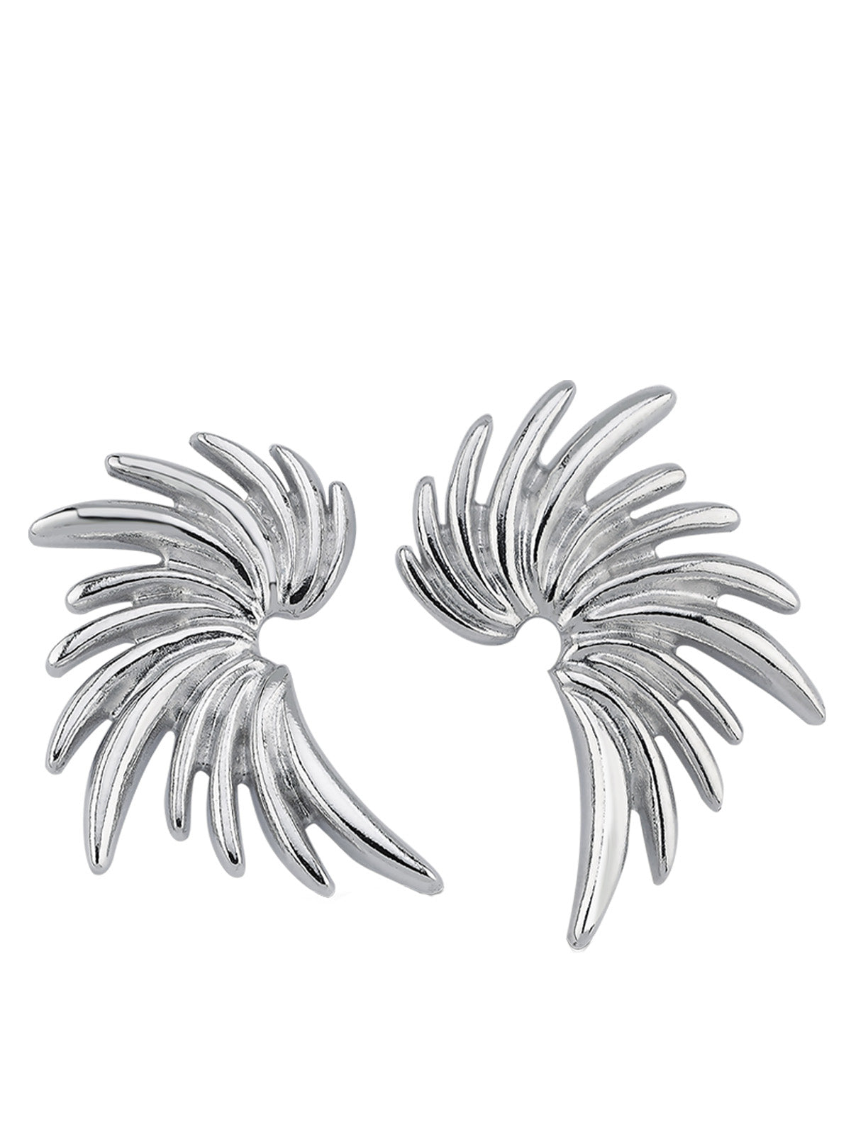Bodhita - VINGE SILVER EARRINGS