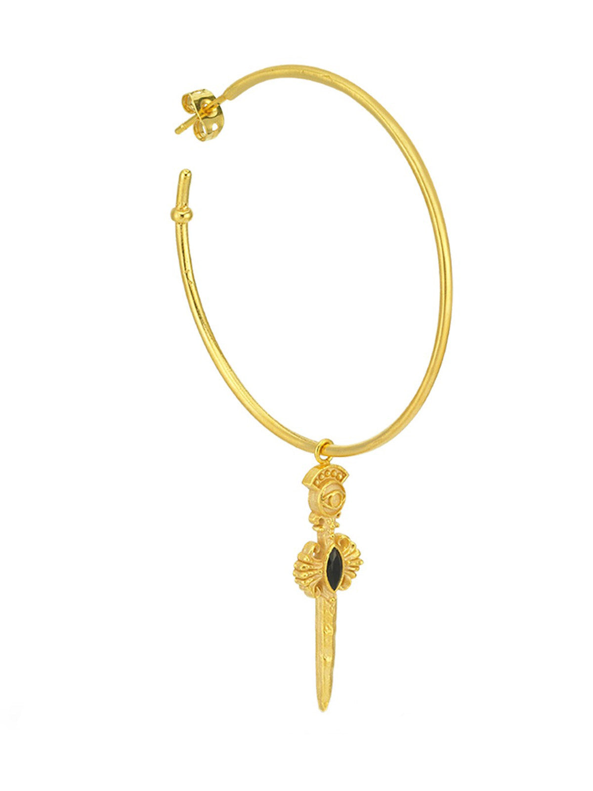 Bodhita - ESPADA EARRINGS-GRANDE HOOP