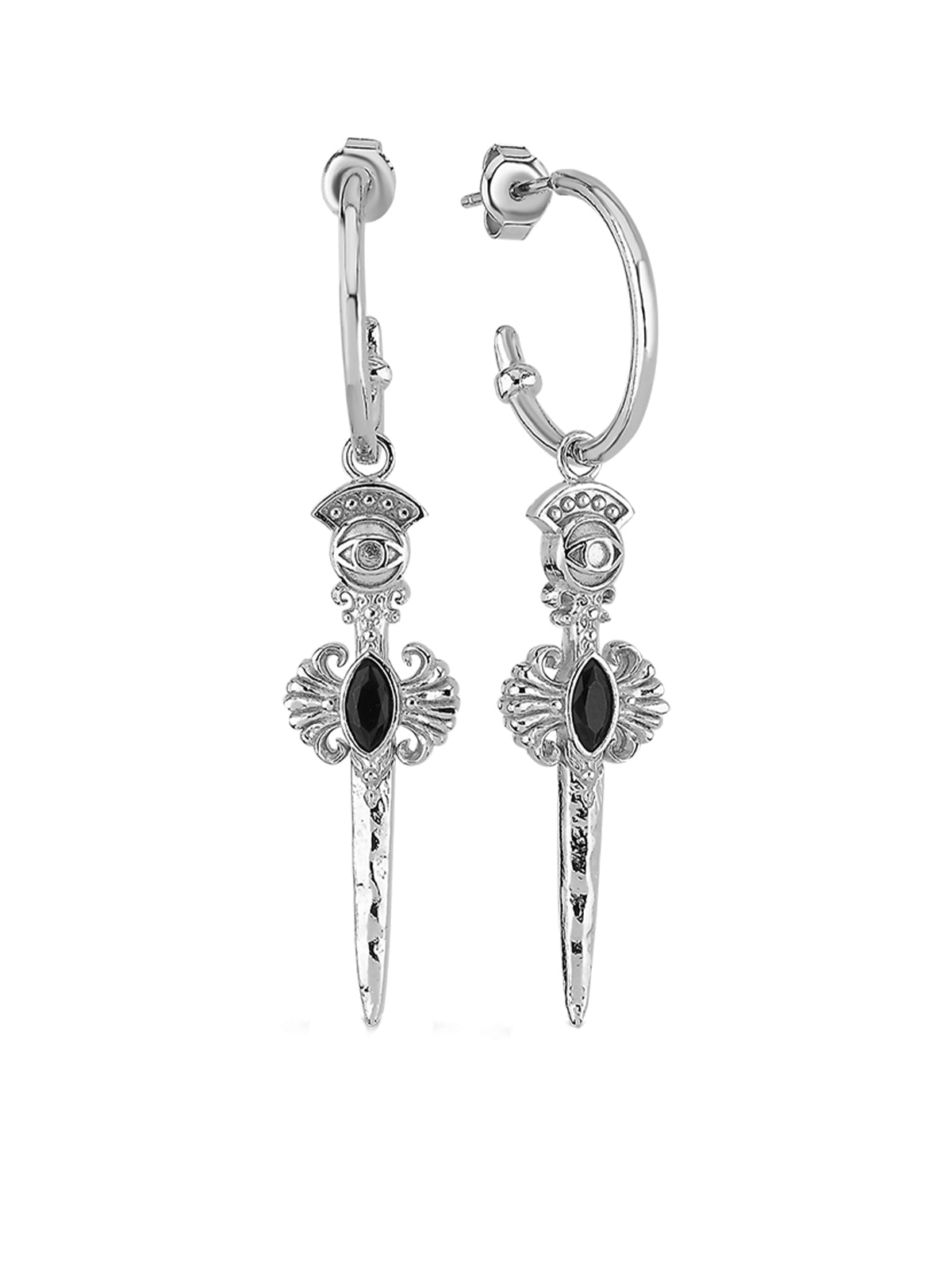 Bodhita - ESPADA SILVER EARRINGS