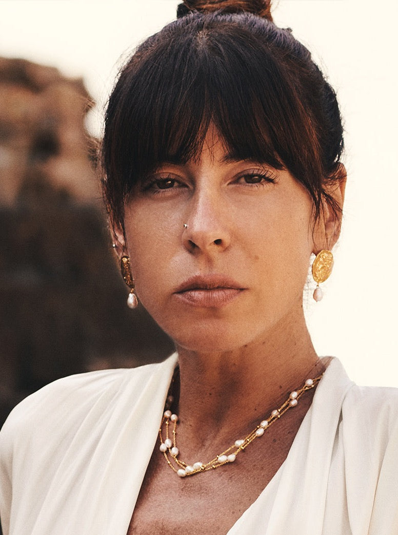 Bodhita - PEARL BALL NECKLACE