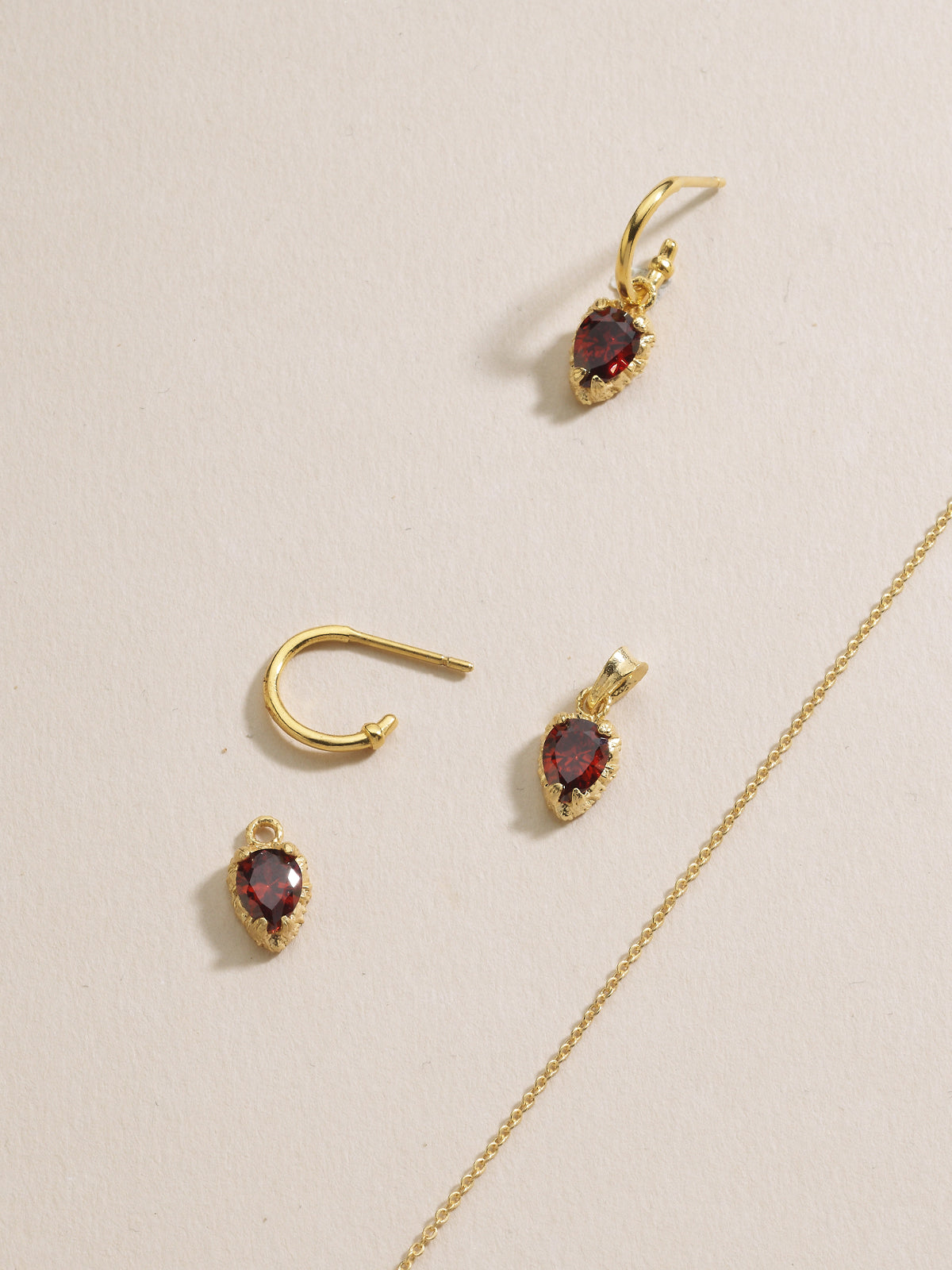 Bodhita - GARNET PENDANT