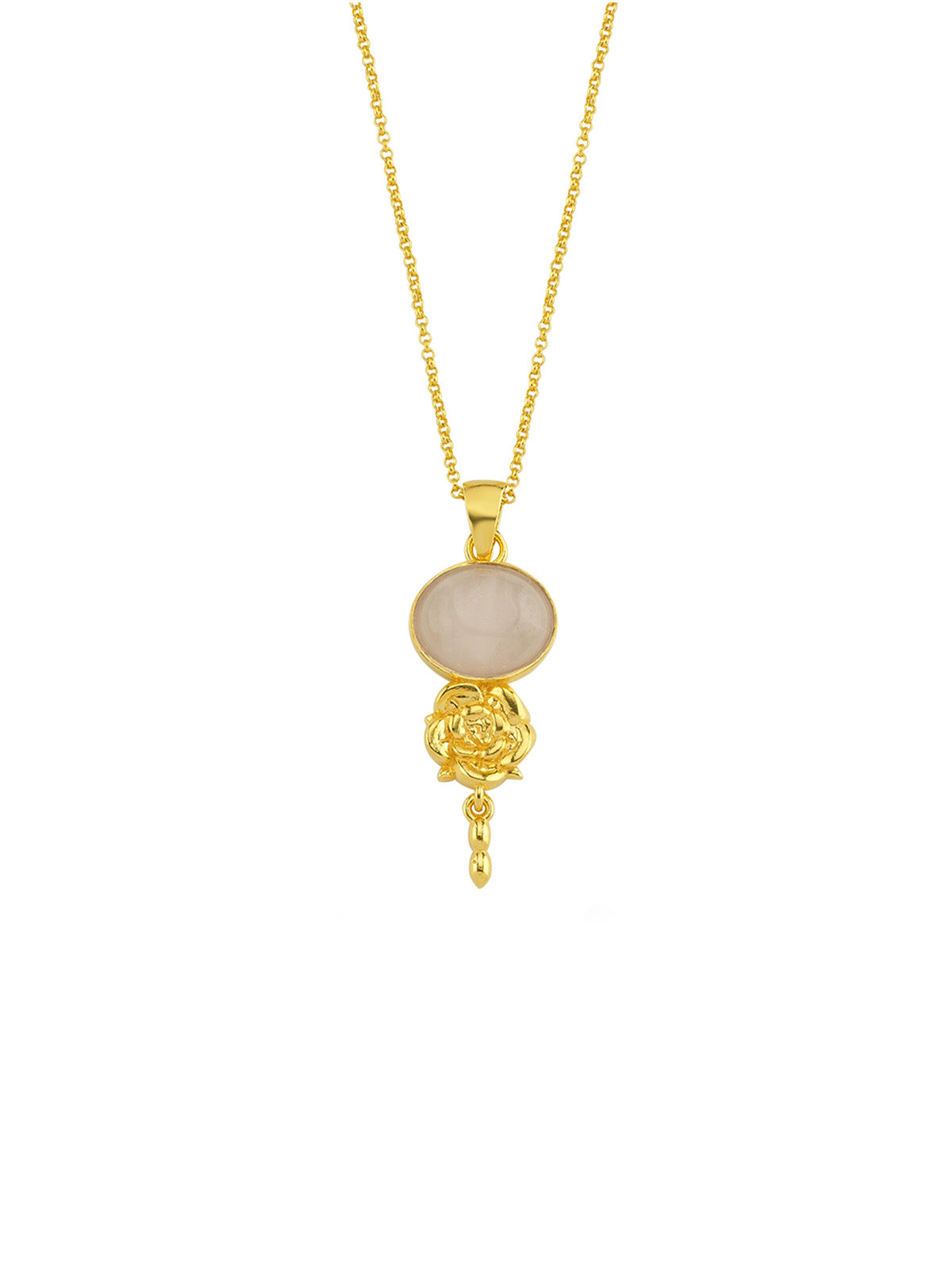 Bodhita - ROZA MYSTICA PINK NECKLACE