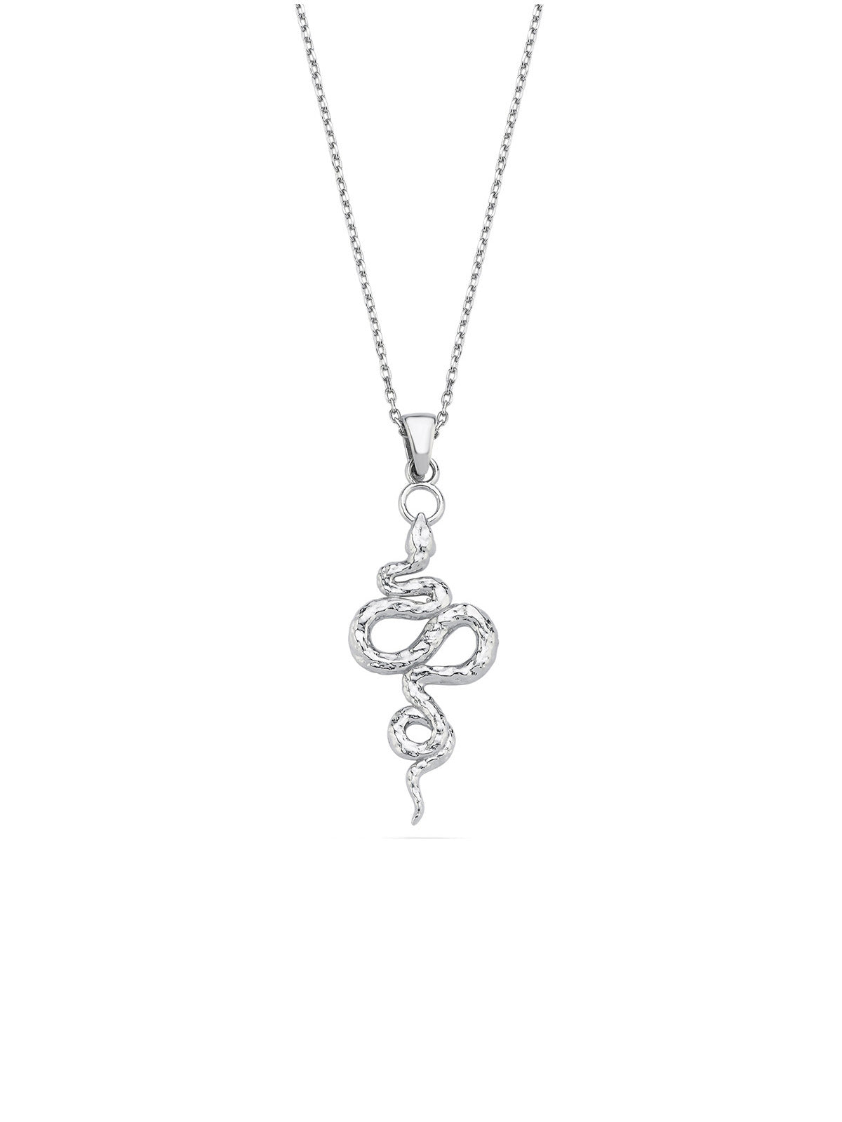 Bodhita - LITTLE NAGA SILVER NECKLACE