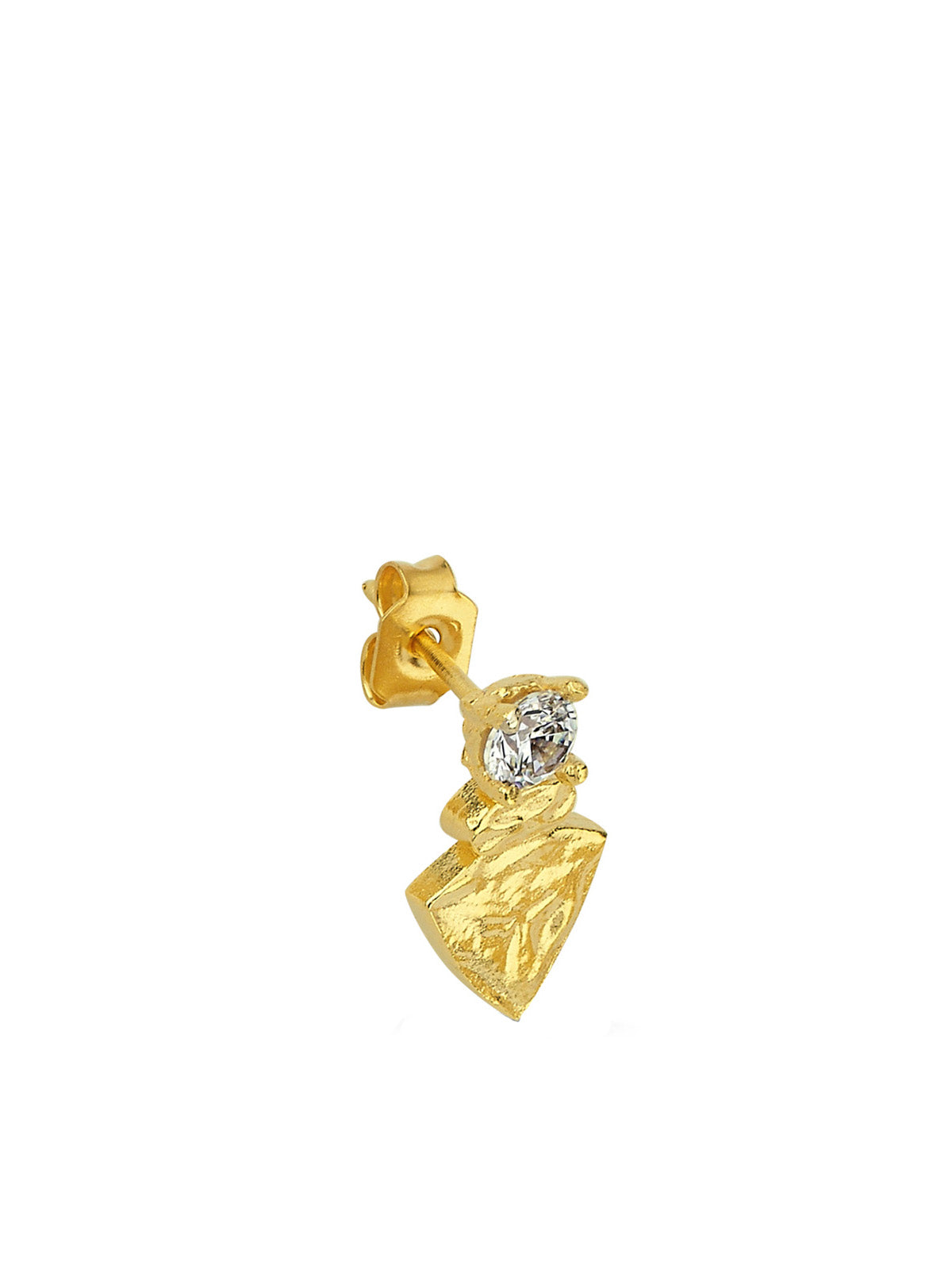 Bodhita - NADIA WHITE STUD EARRINGS