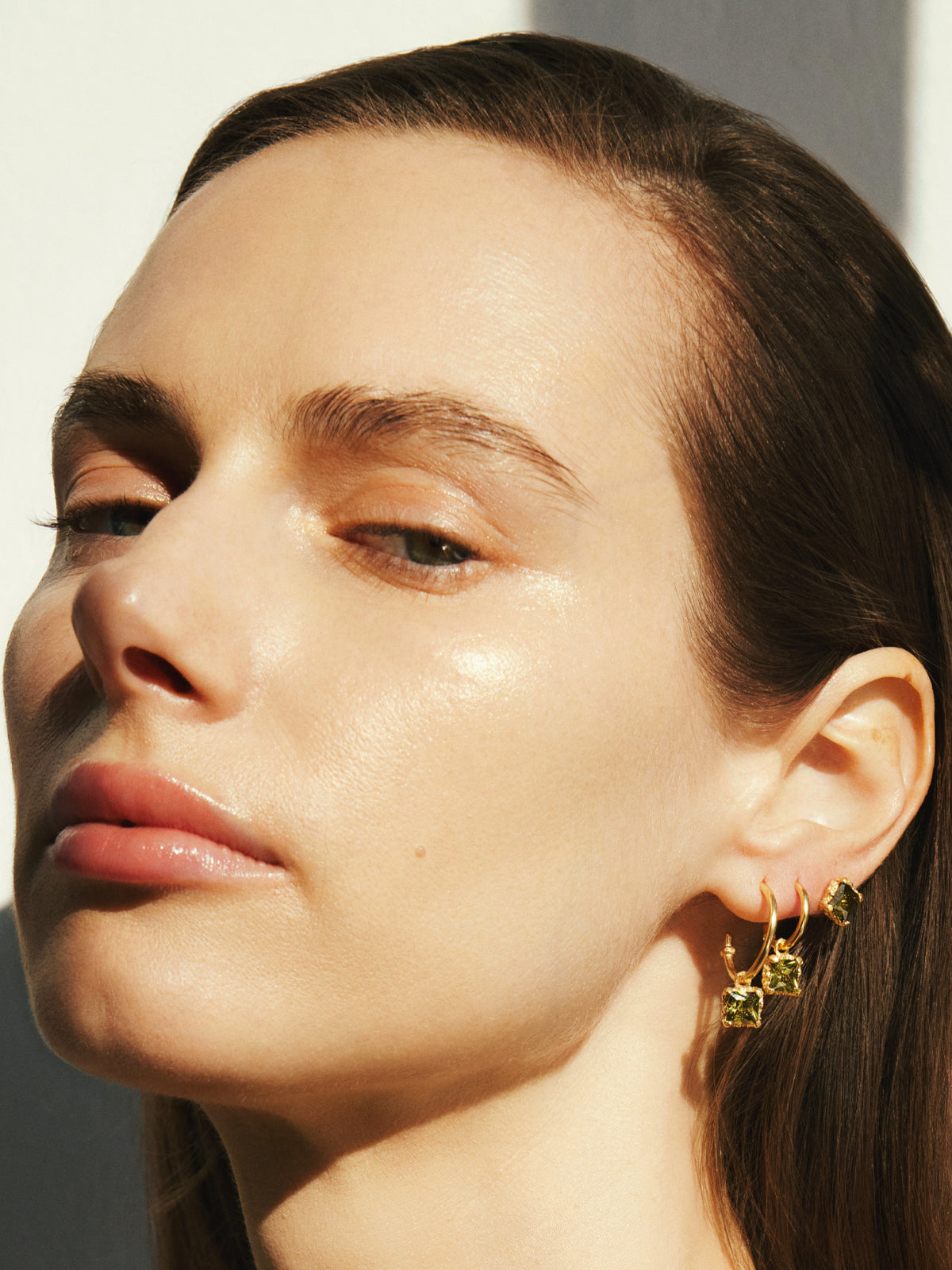 Bodhita - PERIDOT EARRINGS PENDANT