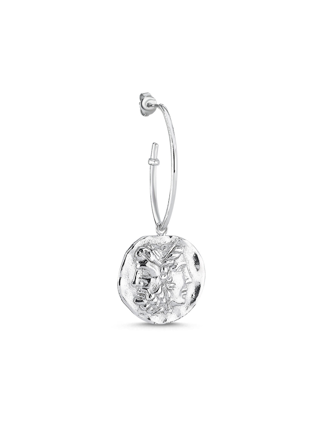 Bodhita - JANUS SILVER EARRINGS