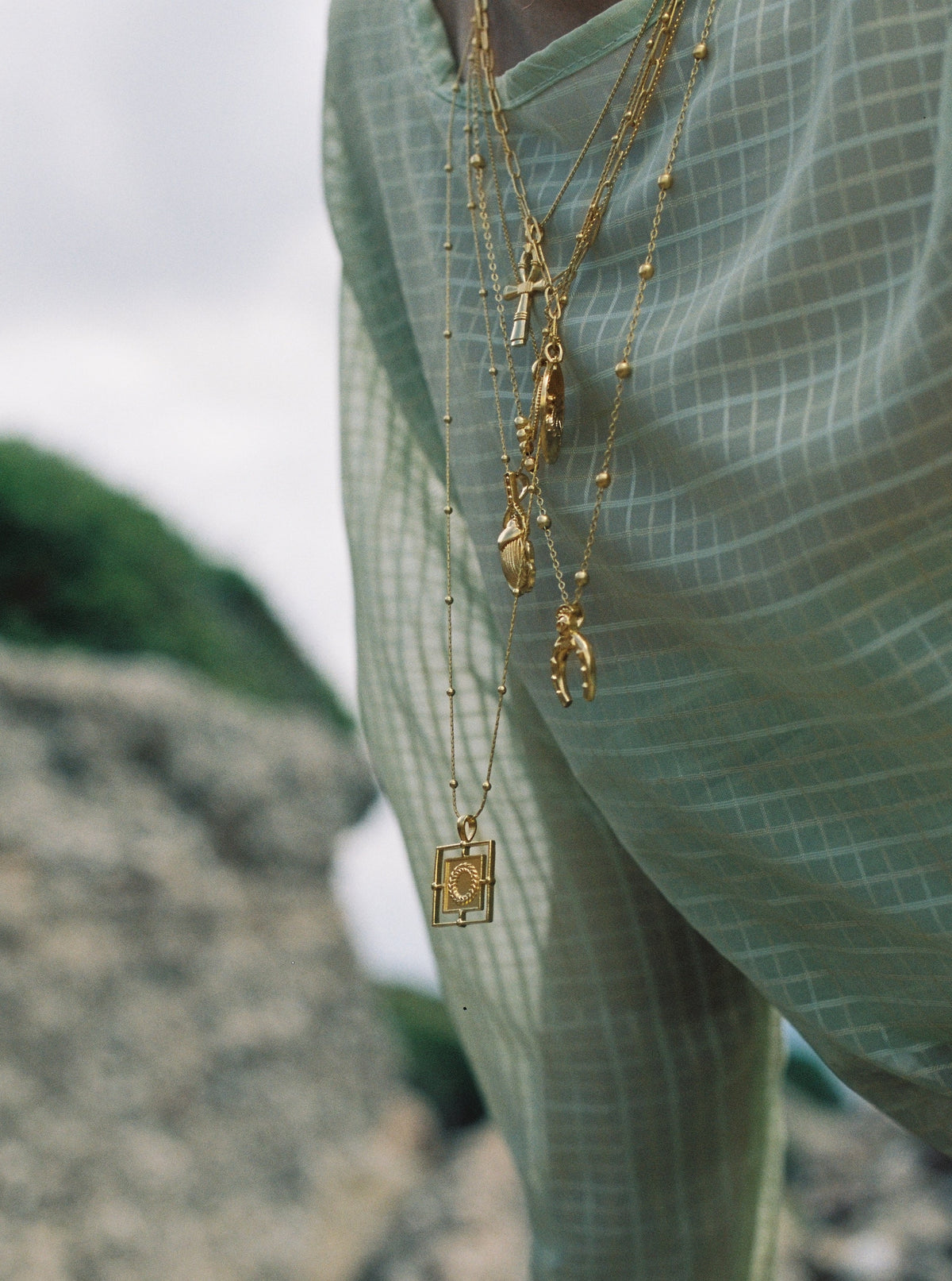 Bodhita - SERES QUADRAT NECKLACE