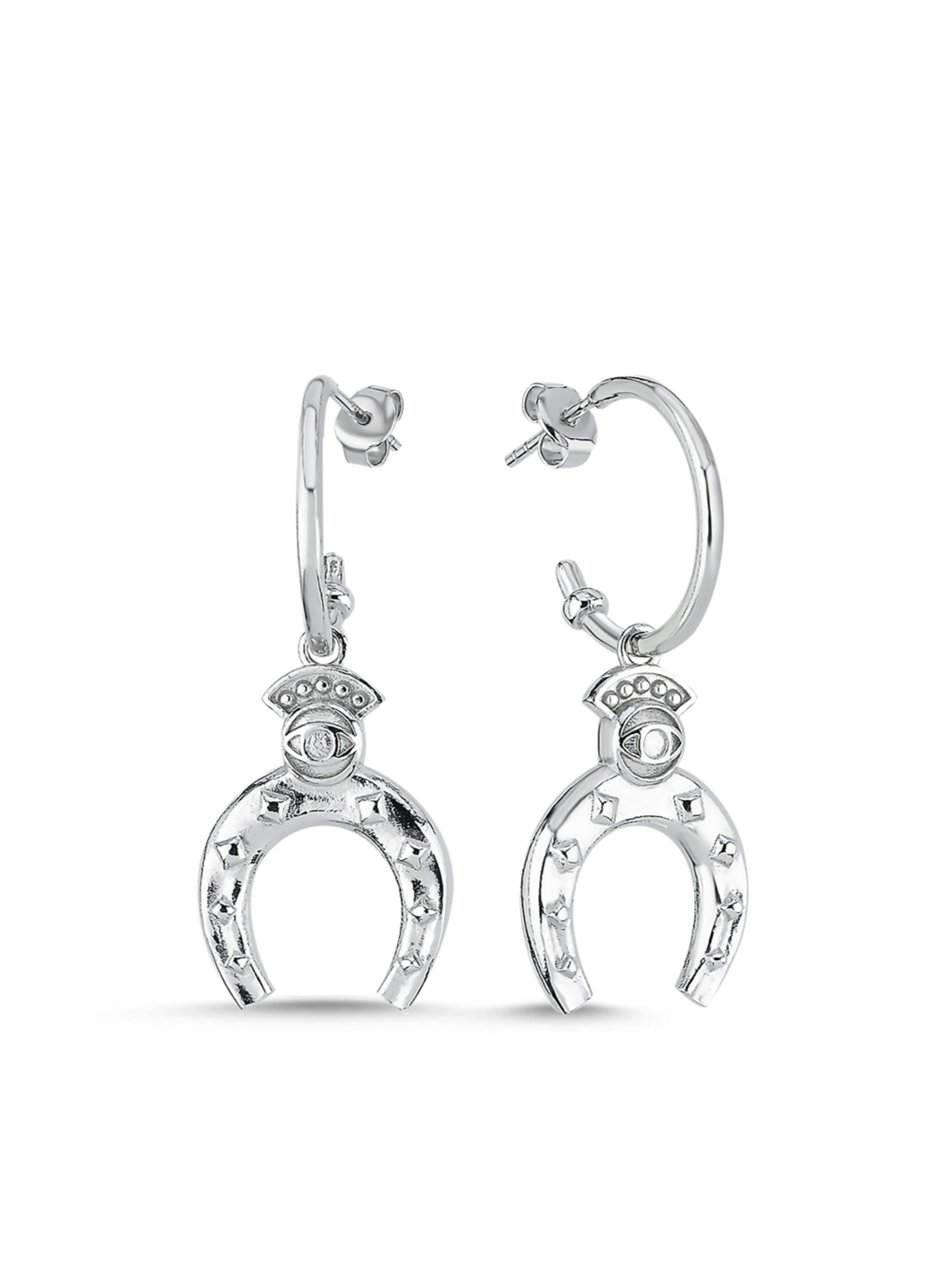Bodhita - FERRA SILVER EARRINGS
