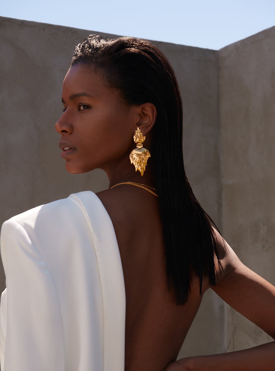 Bodhita - FEU EARRINGS