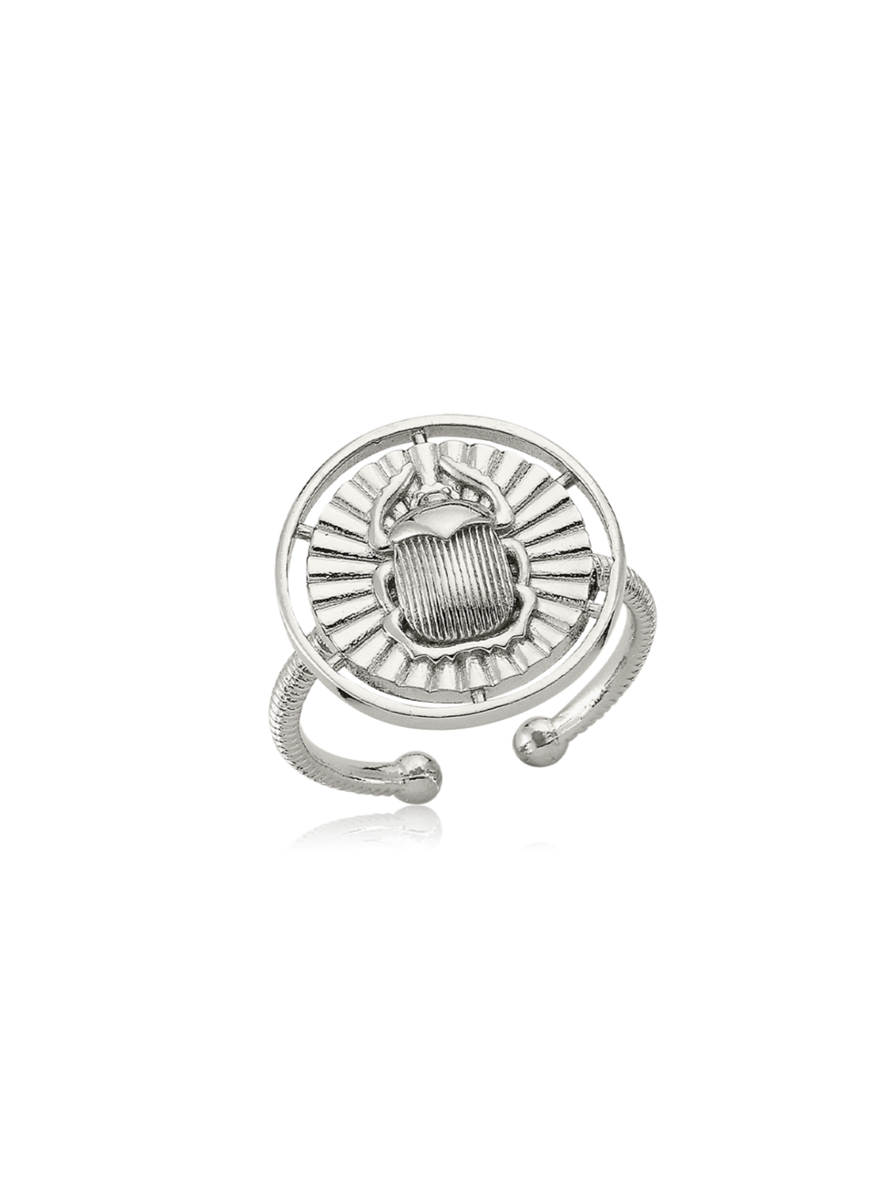 Bodhita - KHEPERA SILVER RING