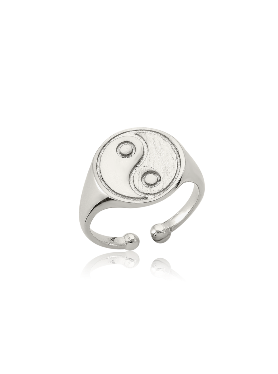 Bodhita - YIN YANG SILVER RING