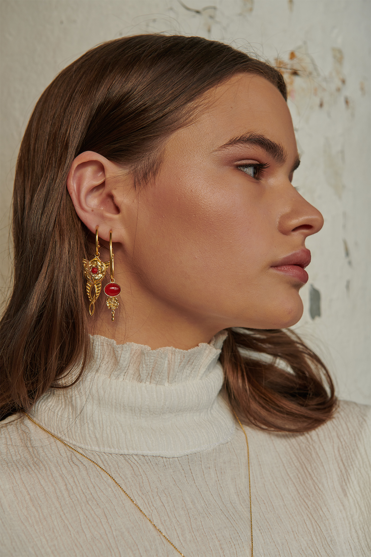 Bodhita - COSMIC ROSE EARRINGS