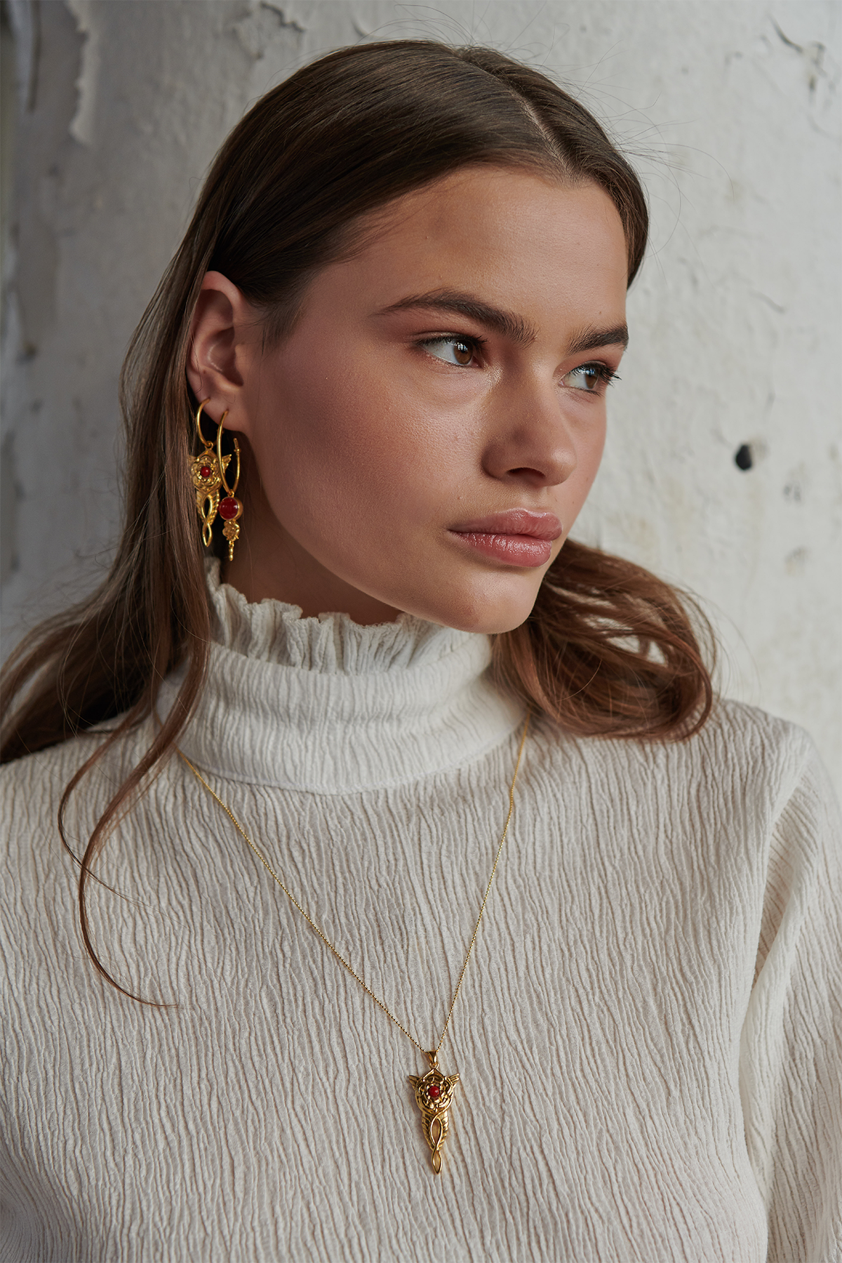 Bodhita - COSMIC ROSE EARRINGS