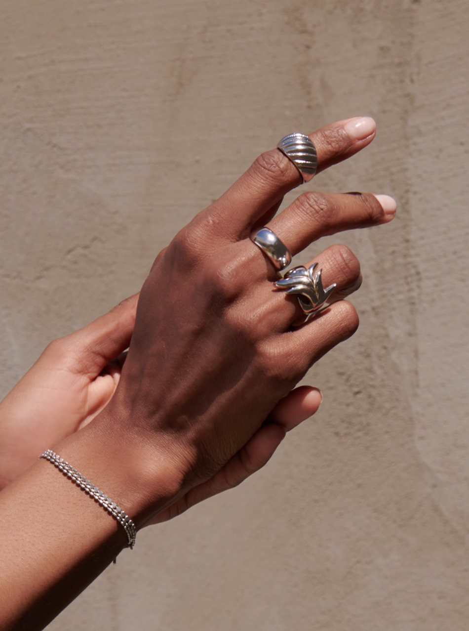 Bodhita - QUM SILVER RING