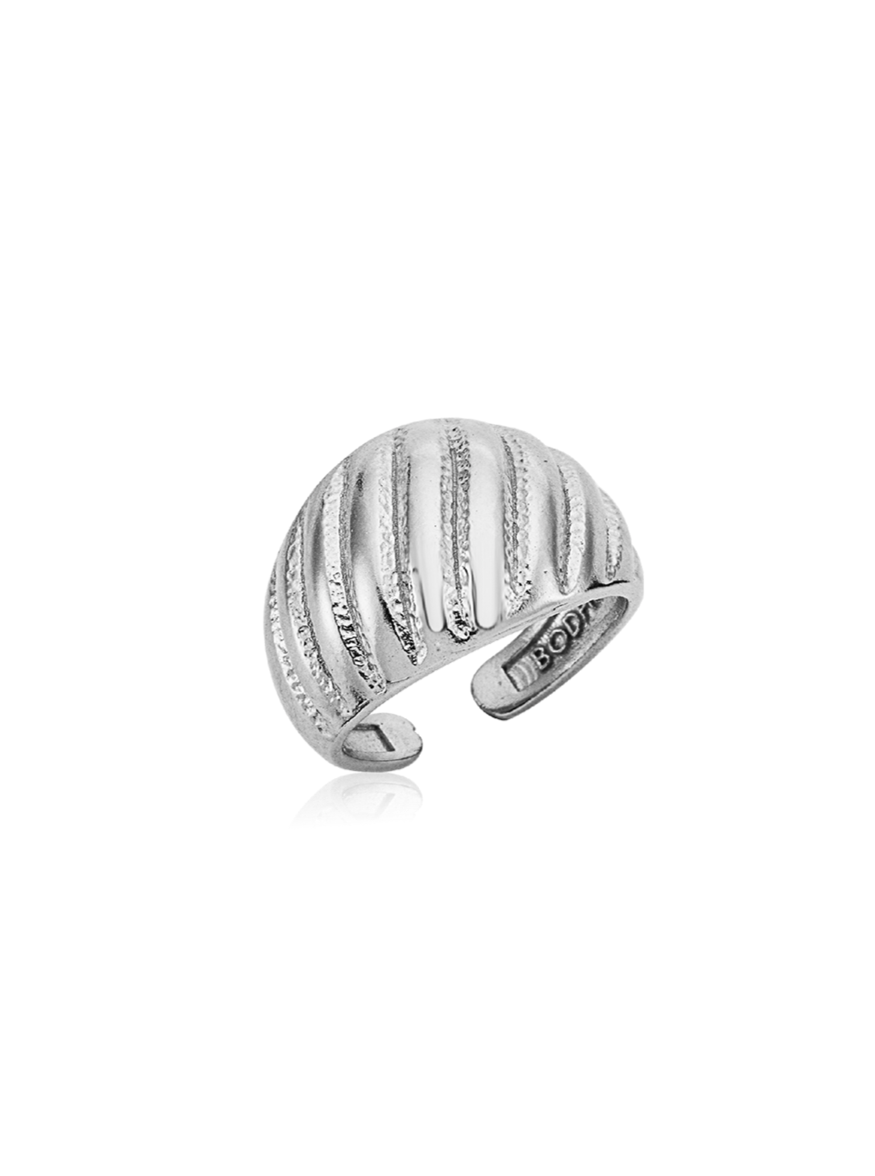 Bodhita - WELLE SILVER RING